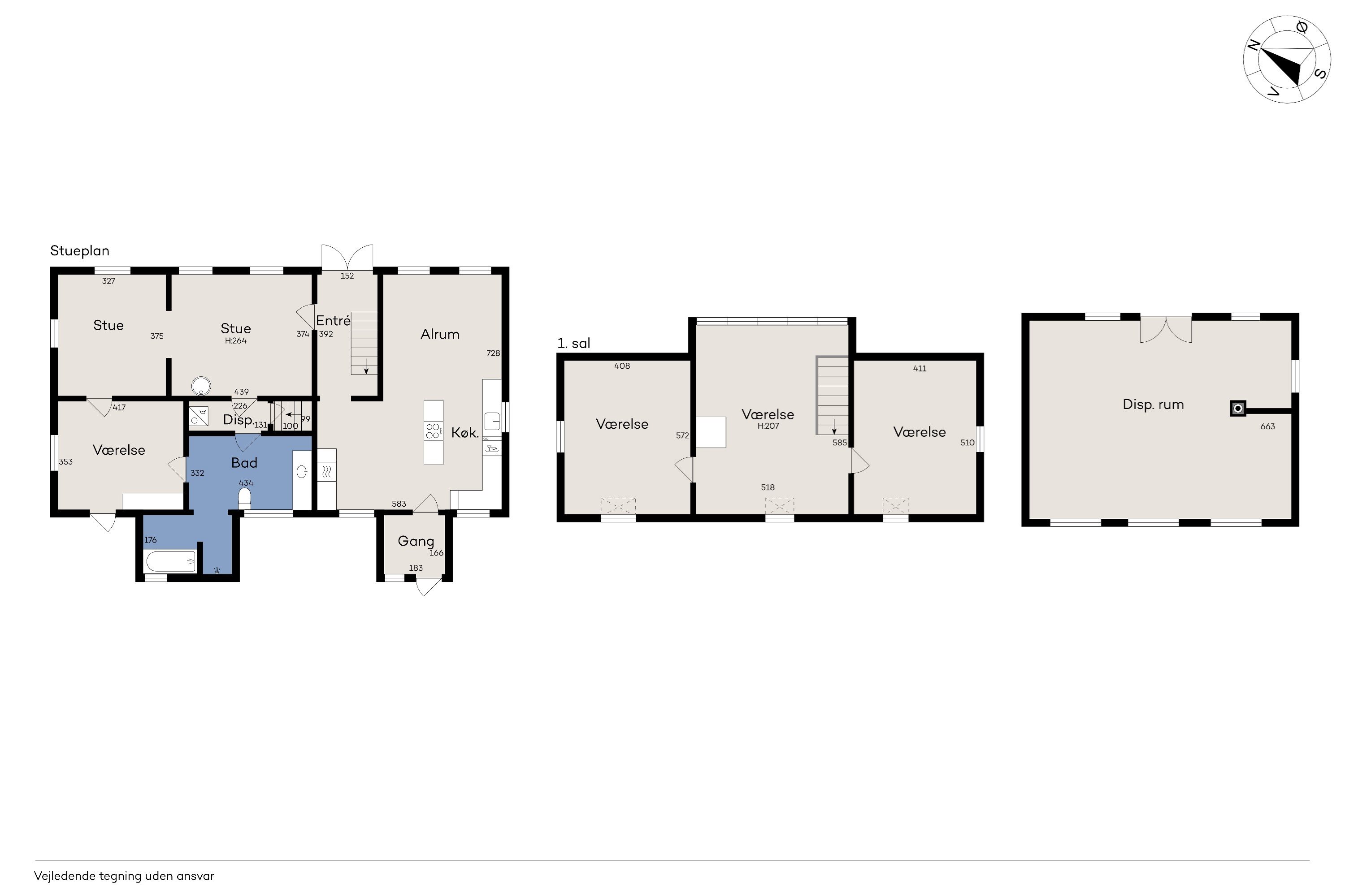 Plantegninger billede af Rødeledvej 8, 4720 Præstø