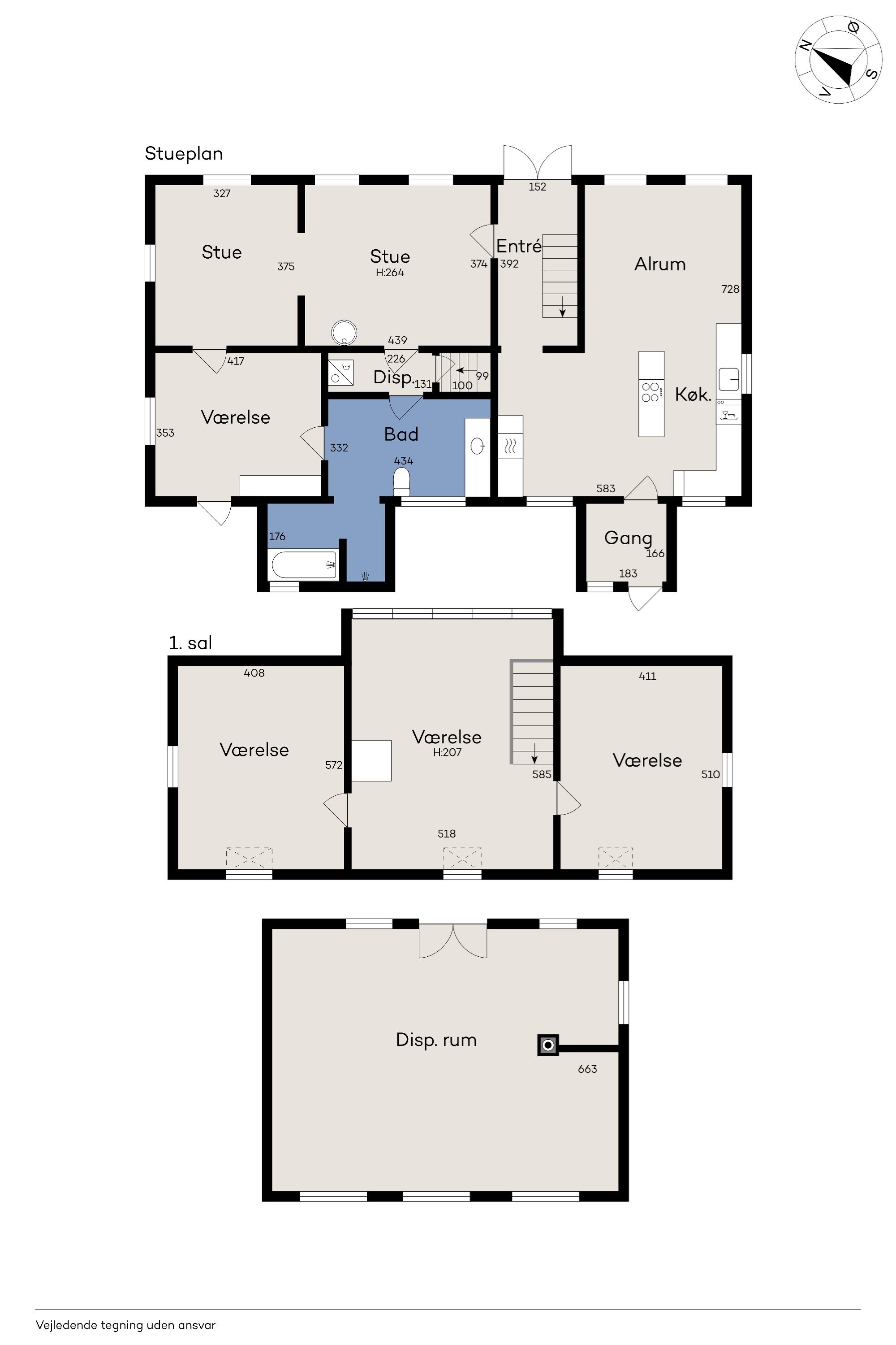 Plantegninger billede af Rødeledvej 8, 4720 Præstø