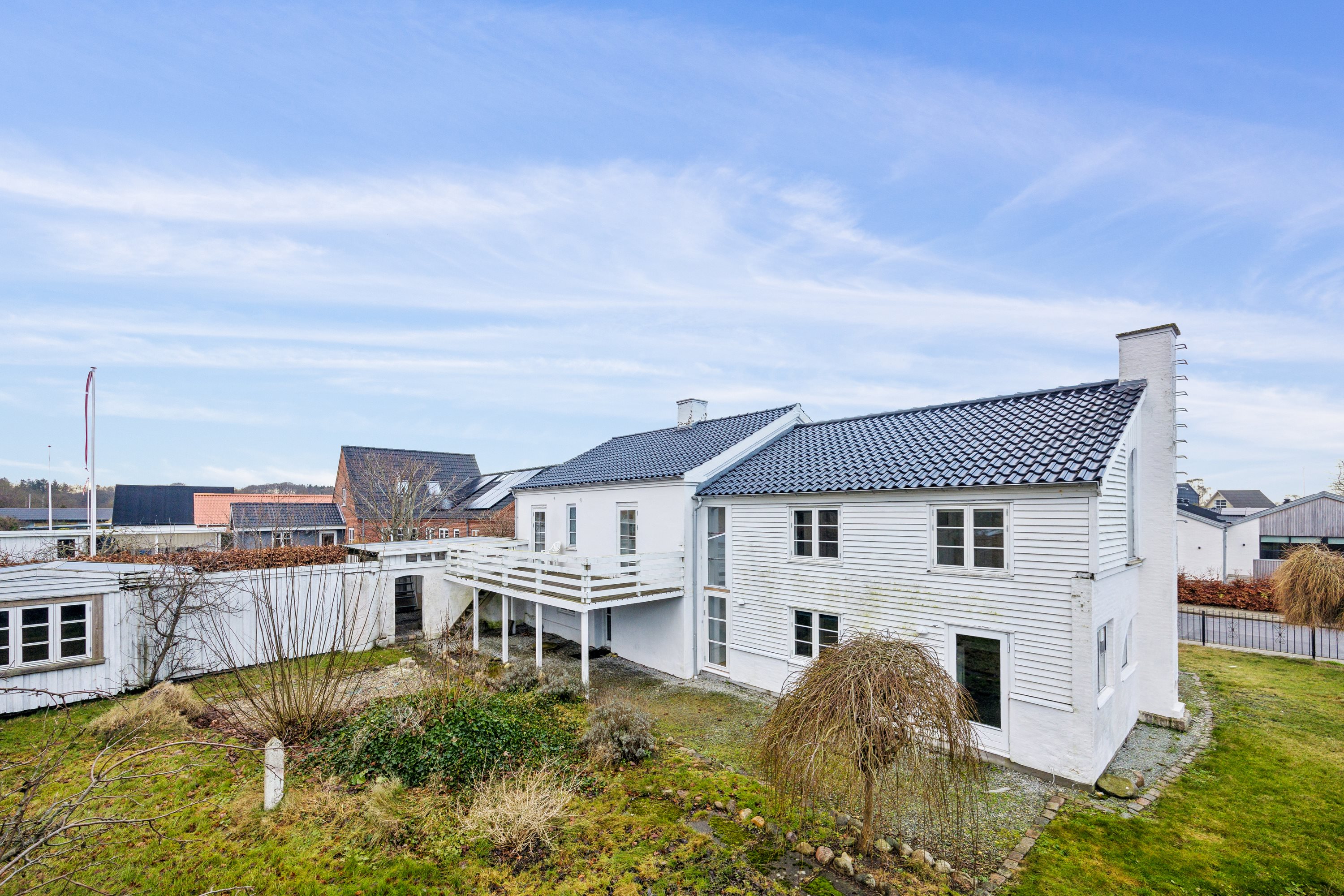 Fremhævet facade billede i fuldskærmstilstand. Billede af Skippersmindevej 19, 9310 Vodskov