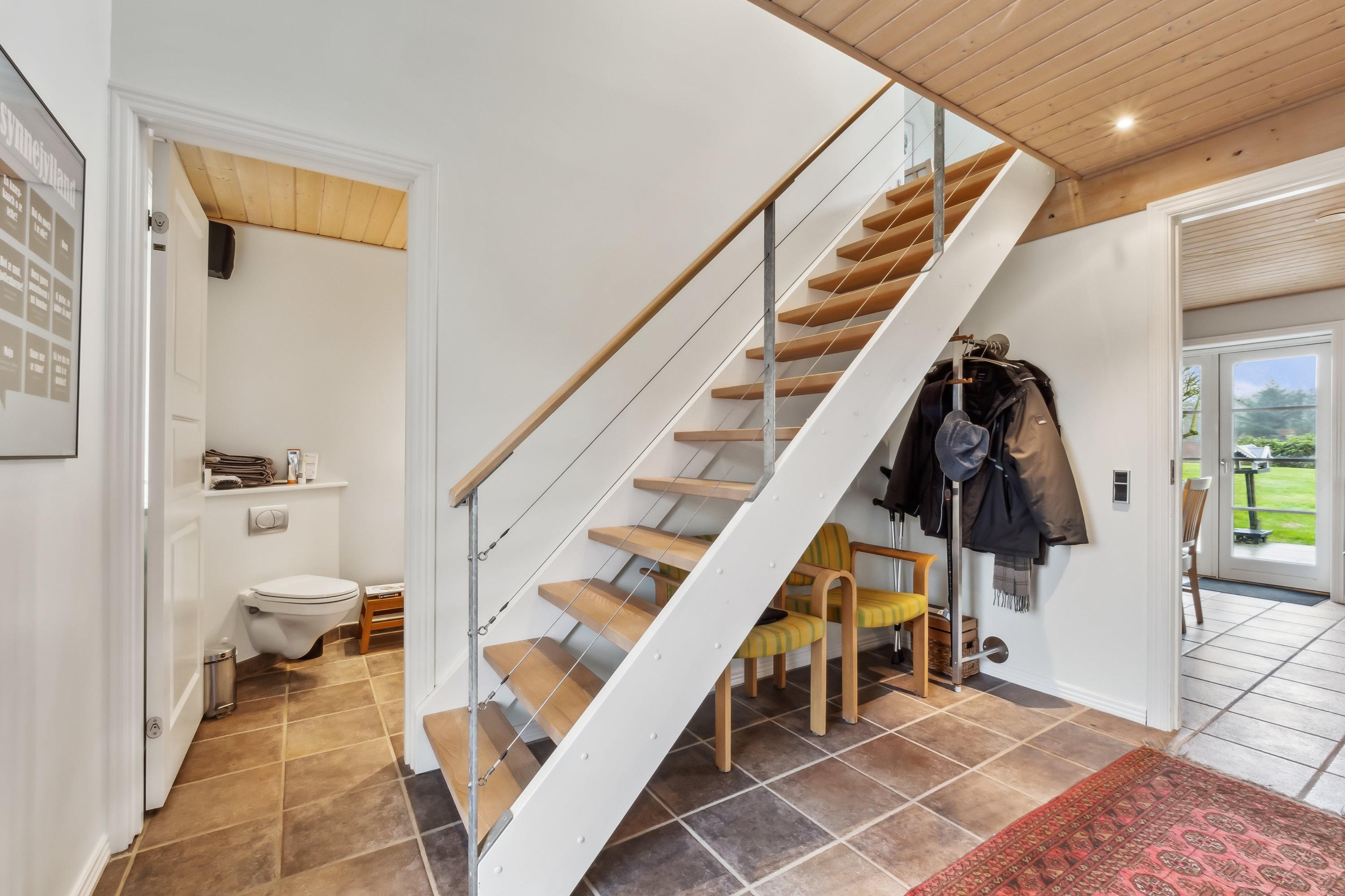 Fremhævet trappe billede i fuldskærmstilstand. Billede af Gyldendal 3, Gyldendal, 7860 Spøttrup