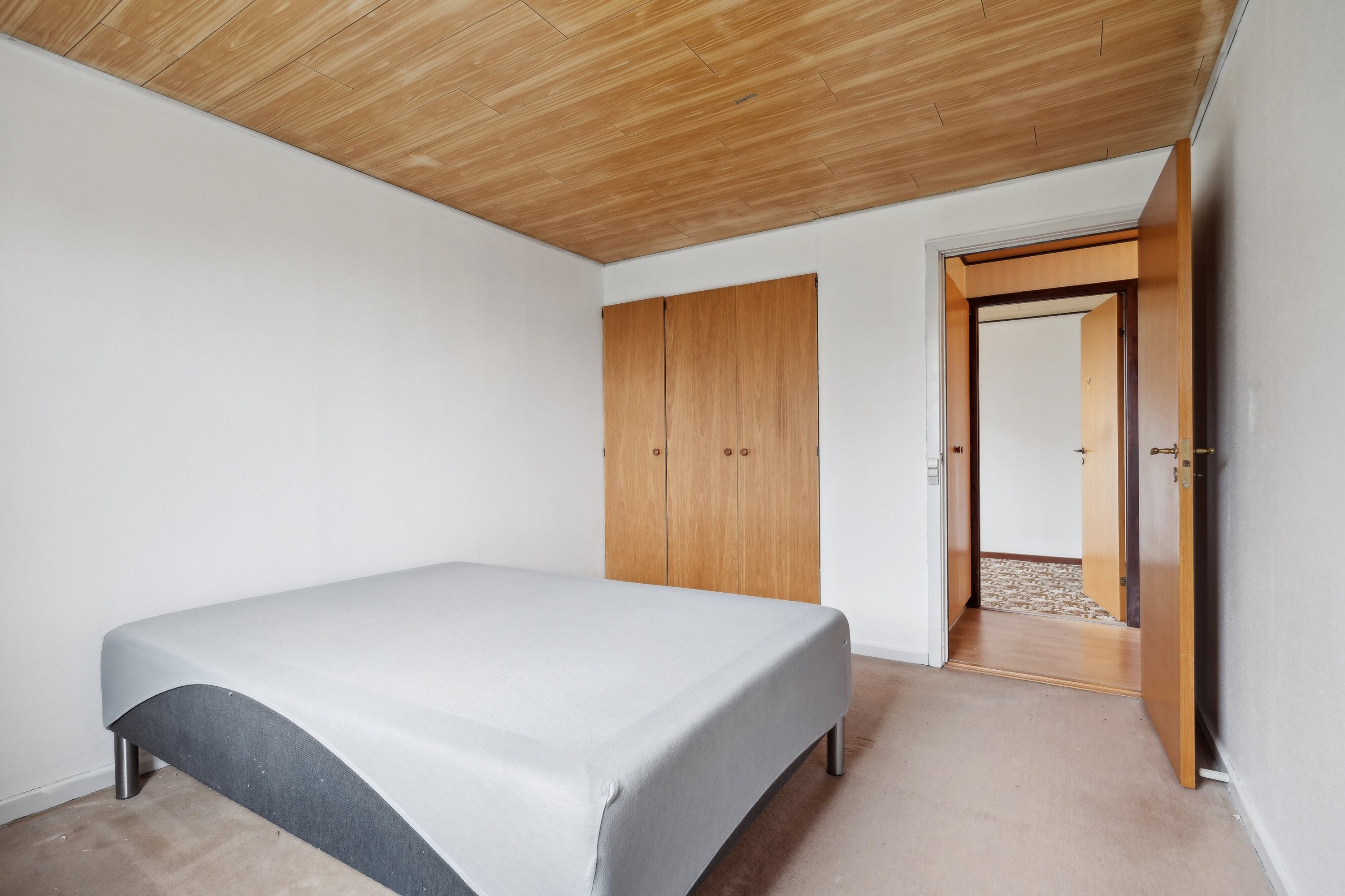 Fremhævet soveværelse billede i fuldskærmstilstand. Billede af Præstemarken 13, 8653 Them