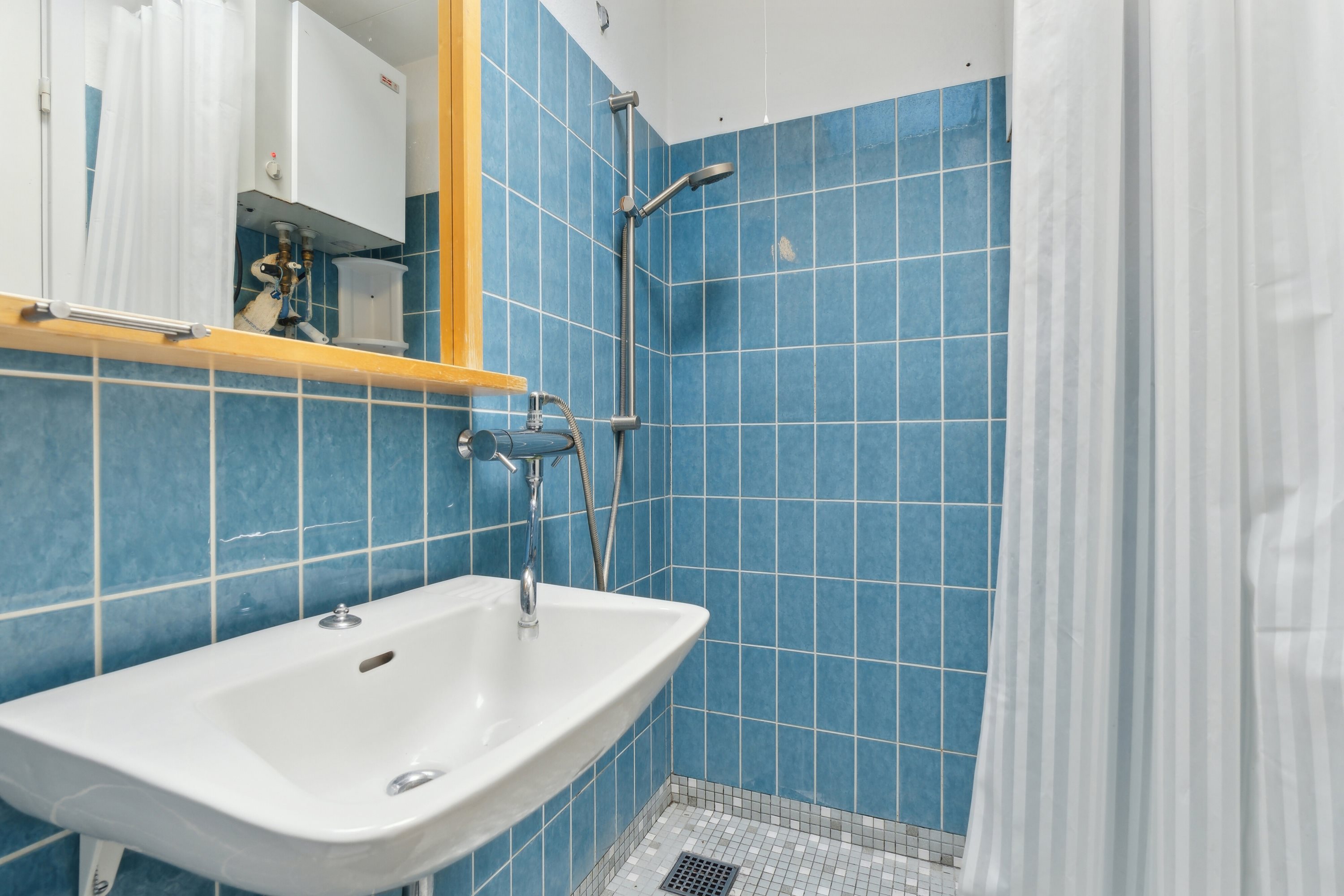 Fremhævet badeværelse billede i fuldskærmstilstand. Billede af Dageløkke Marina 4B, 5953 Tranekær