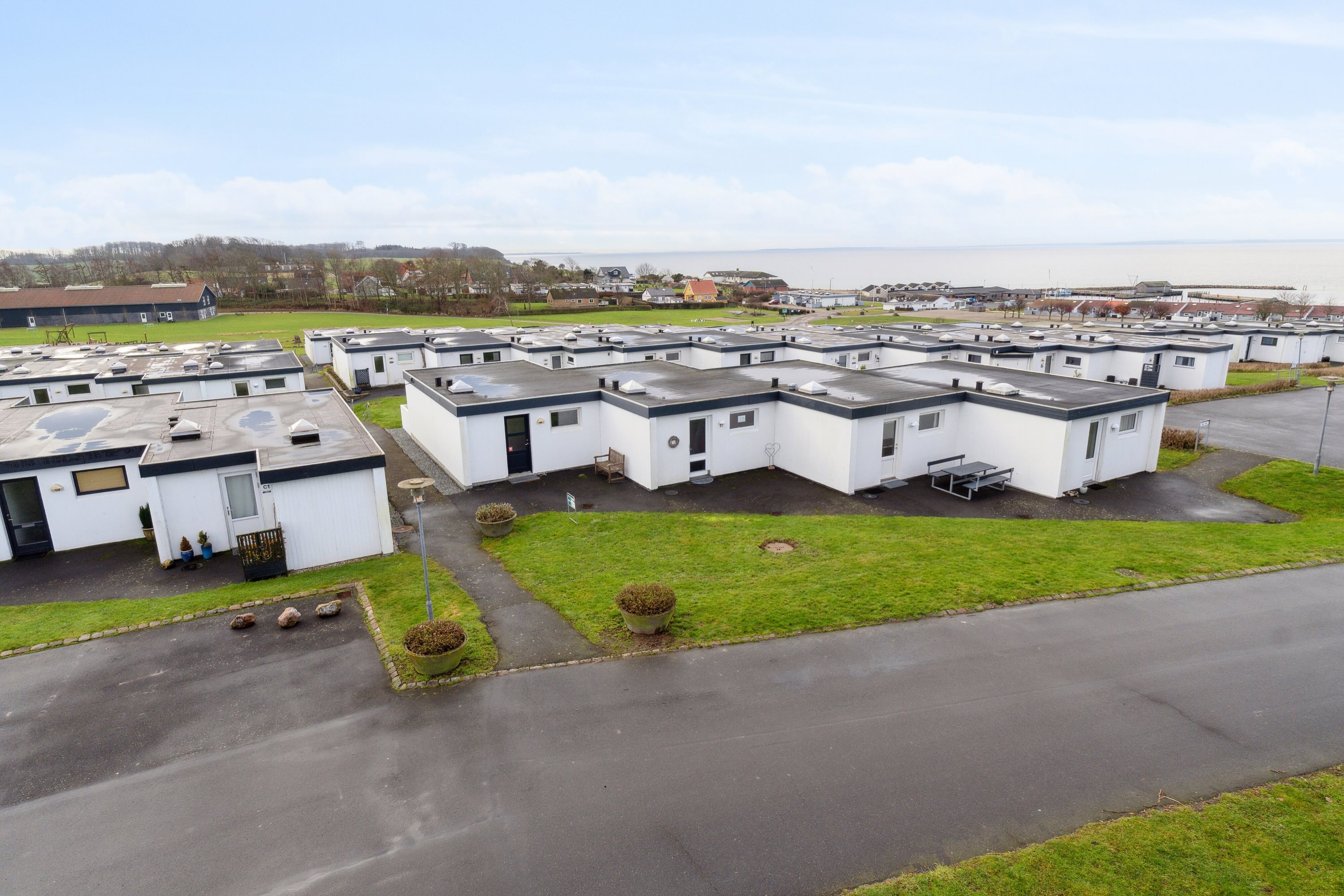 Fremhævet set fra haven billede i fuldskærmstilstand. Billede af Dageløkke Marina 4B, 5953 Tranekær