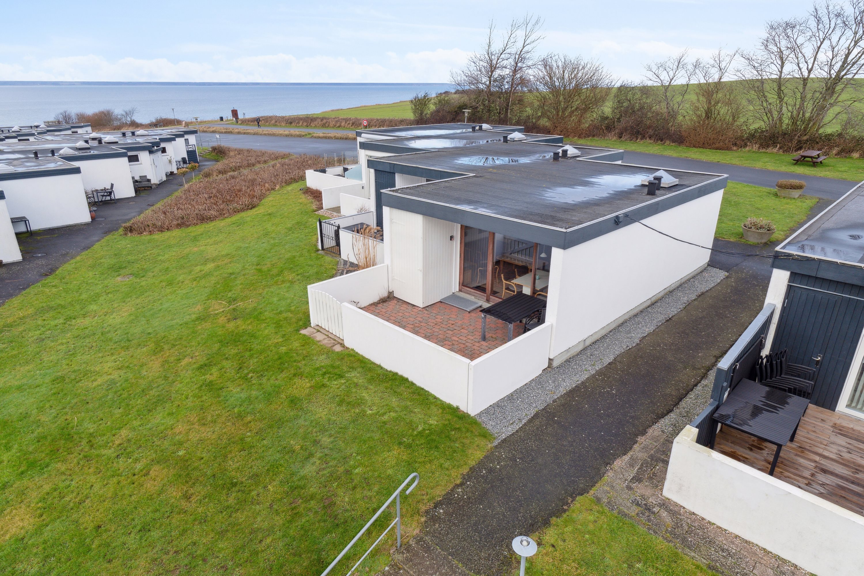 Miniaturebillede 1: set fra haven. Billede af Dageløkke Marina 4B, 5953 Tranekær