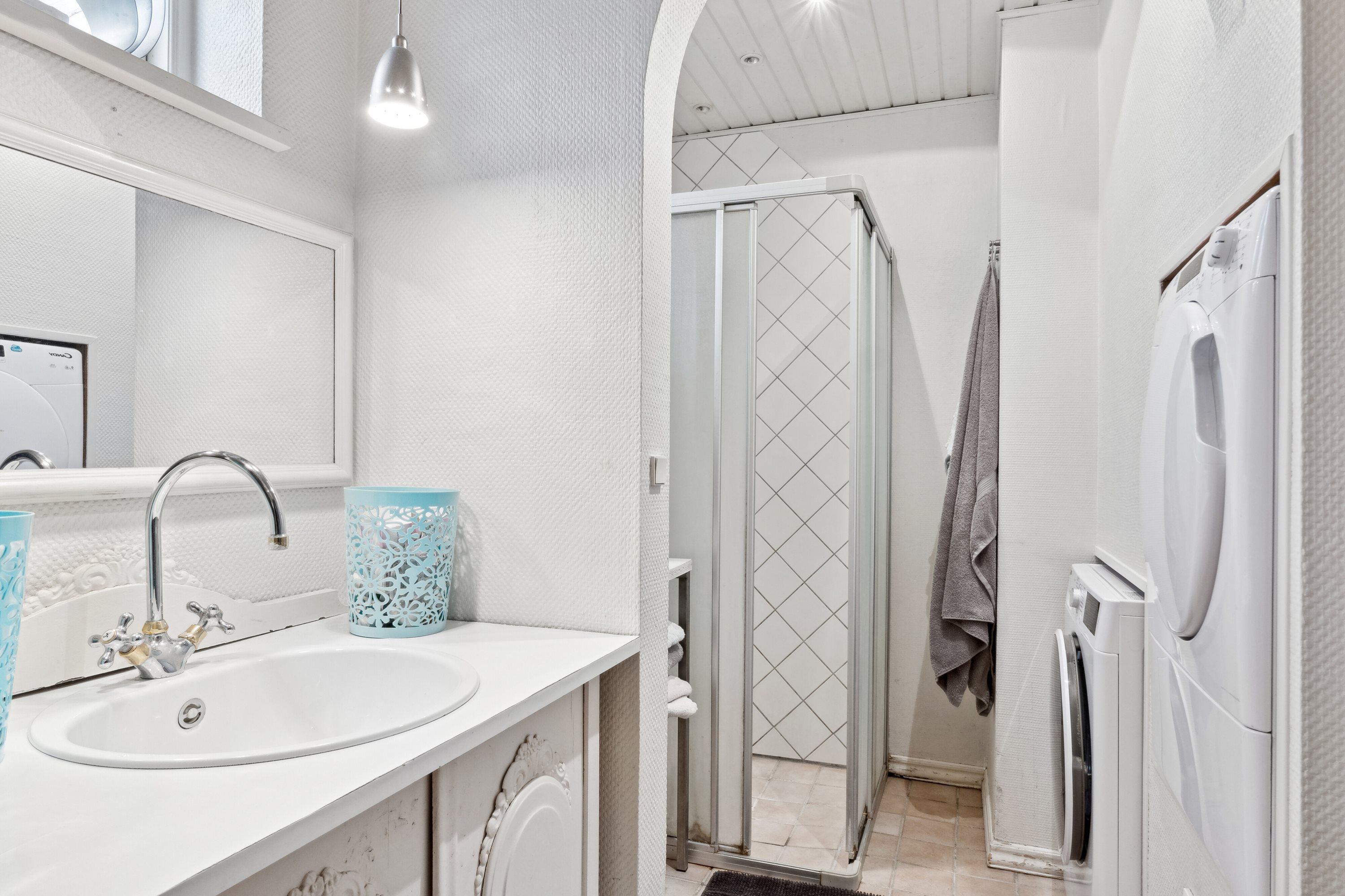 Fremhævet badeværelse billede i fuldskærmstilstand. Billede af Viemose Gade 89, 4771 Kalvehave