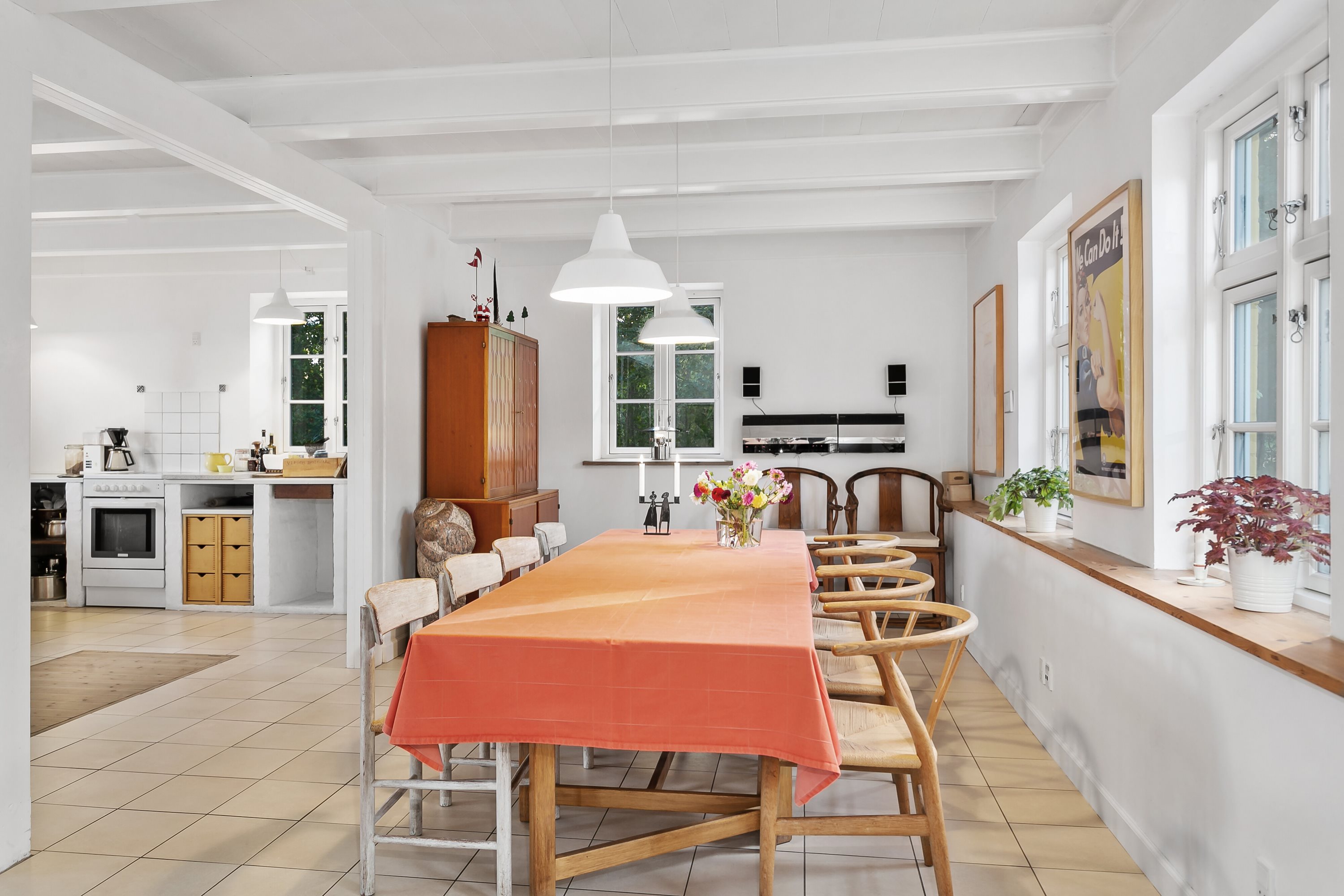 Fremhævet spisestue billede i fuldskærmstilstand. Billede af Faurshøjvej 54, Korinth, 5600 Faaborg