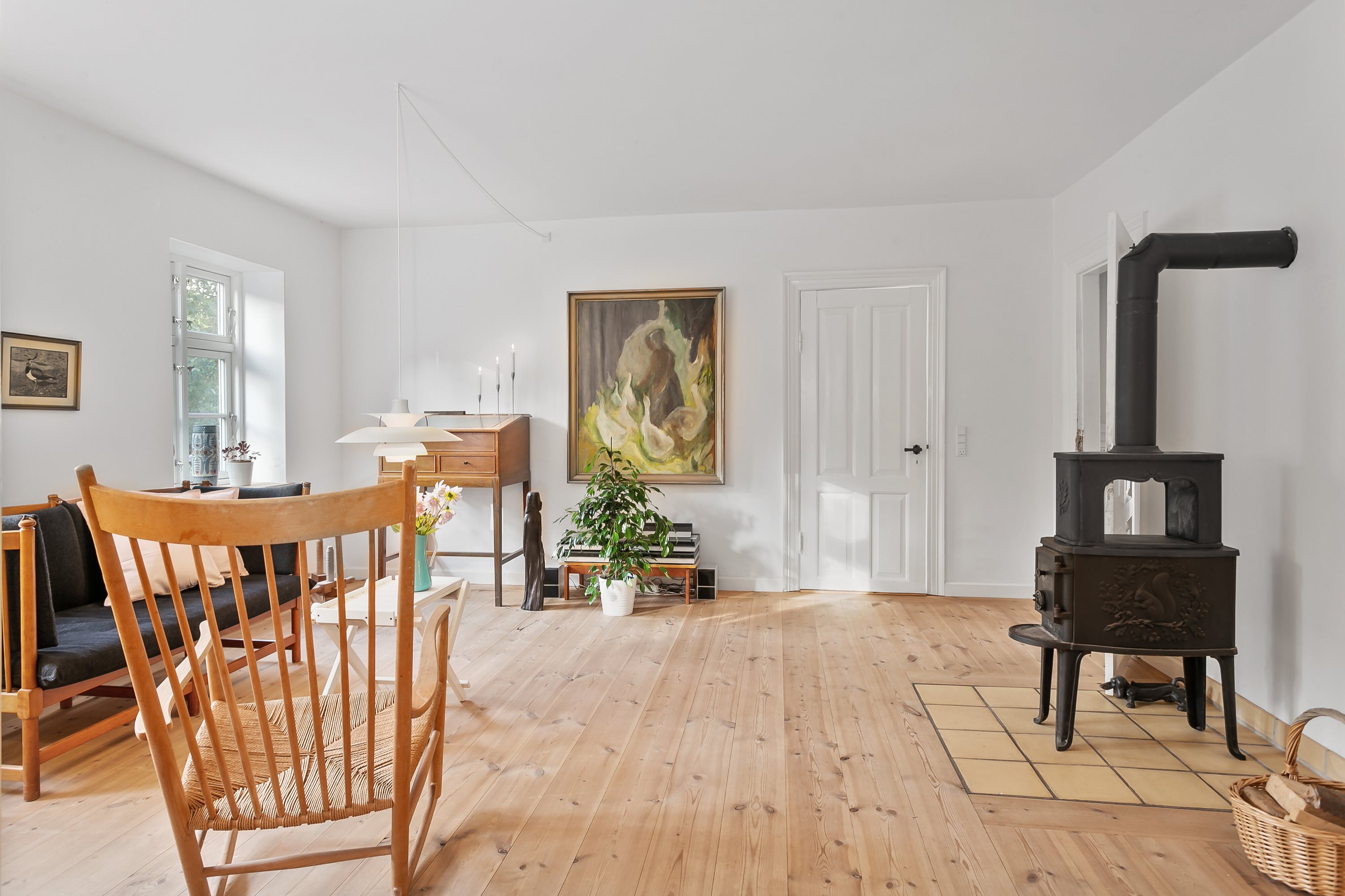 Fremhævet stue billede i fuldskærmstilstand. Billede af Faurshøjvej 54, Korinth, 5600 Faaborg