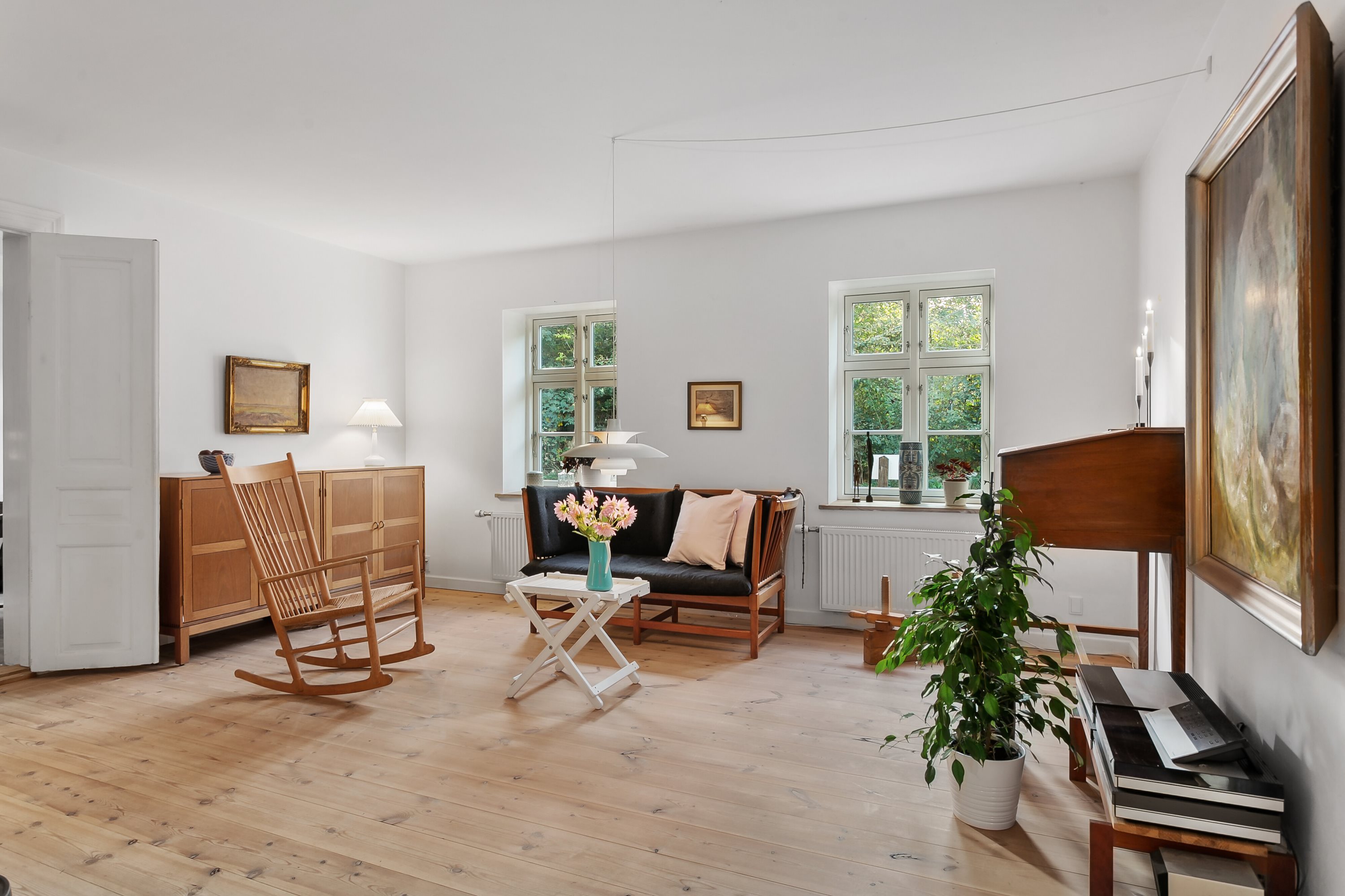 Fremhævet stue billede i fuldskærmstilstand. Billede af Faurshøjvej 54, Korinth, 5600 Faaborg