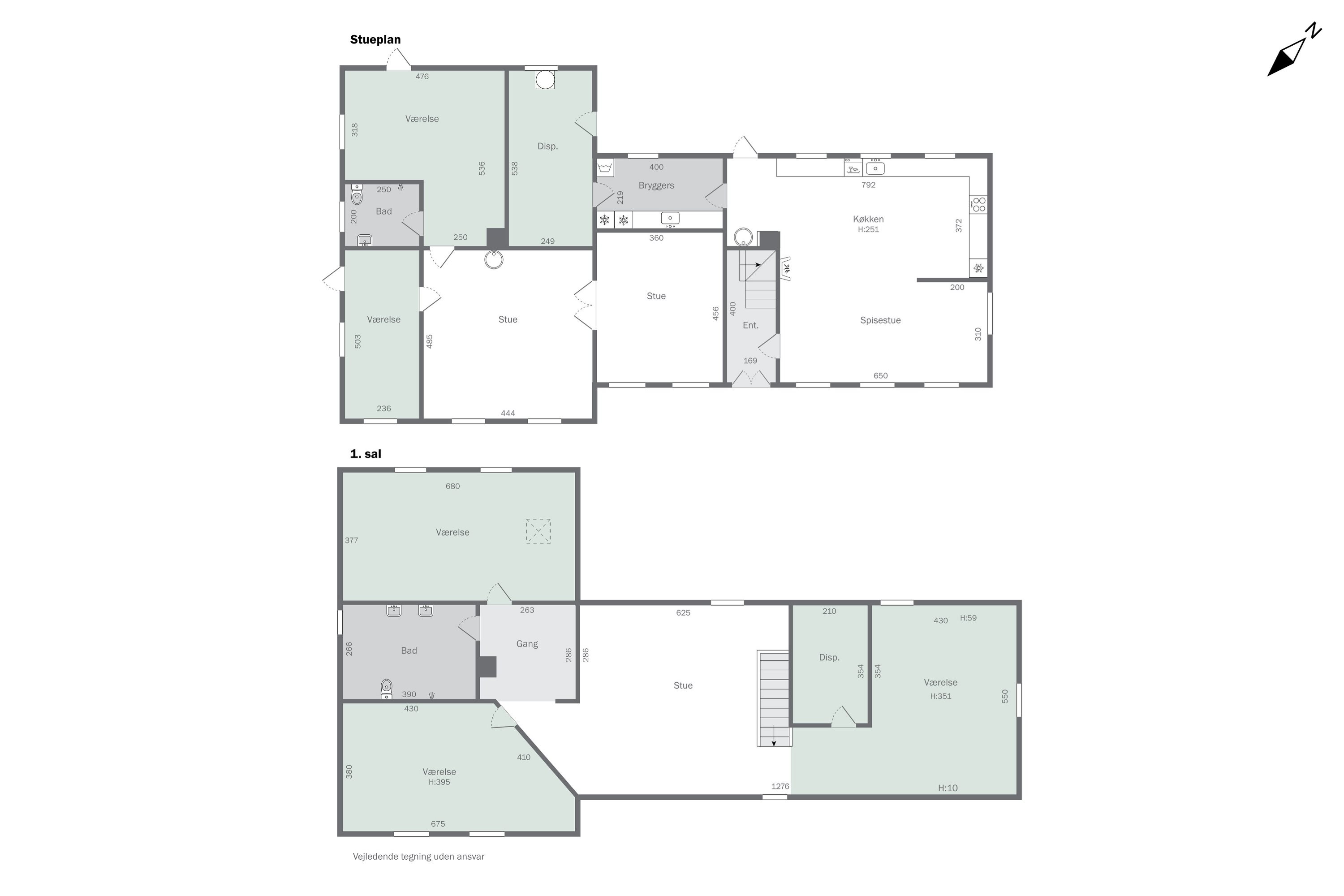Plantegninger billede af Faurshøjvej 54, Korinth, 5600 Faaborg