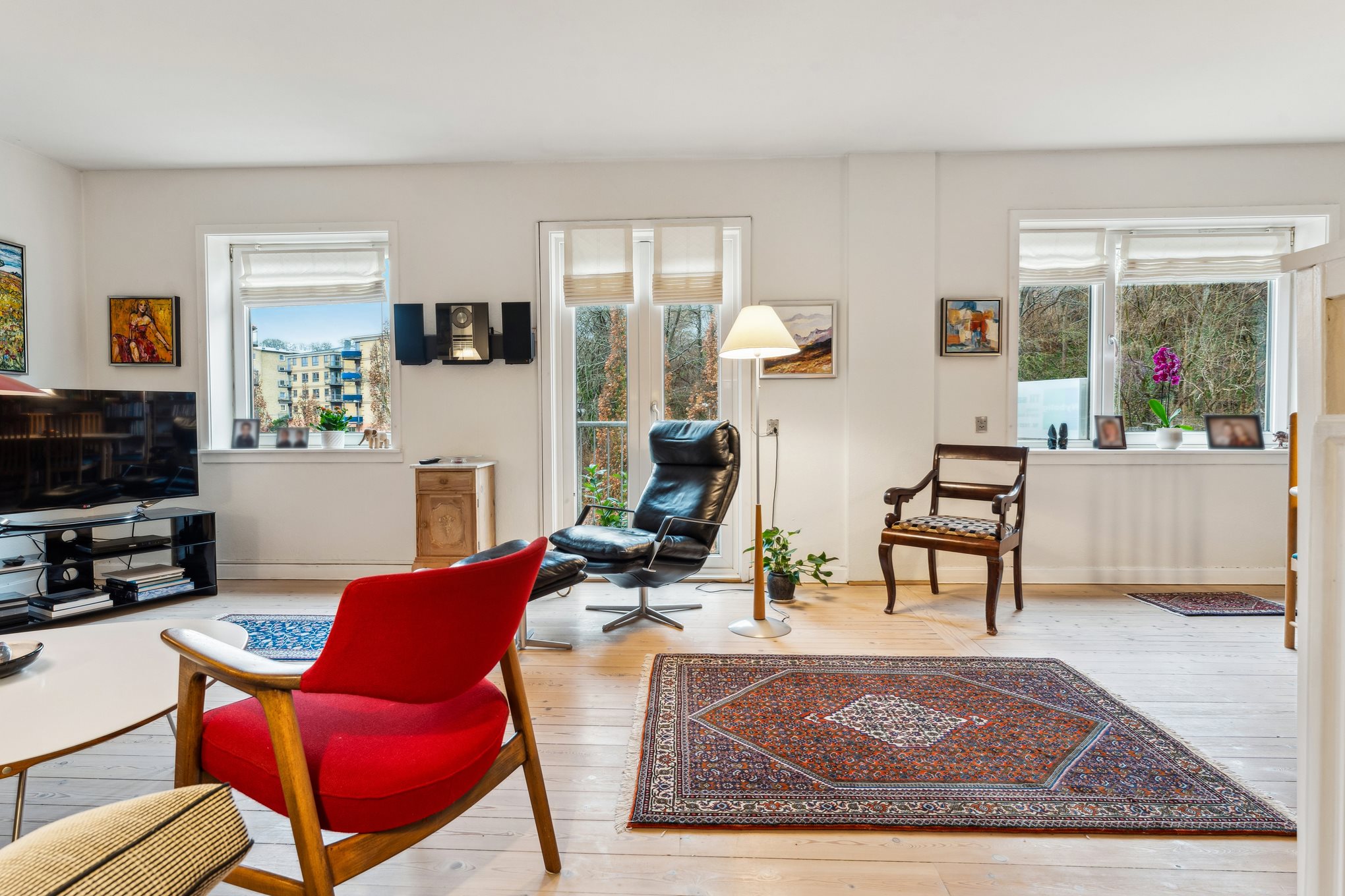 Fremhævet stue billede i fuldskærmstilstand. Billede af Sjællandsgade 7, 2. th.., 8900 Randers