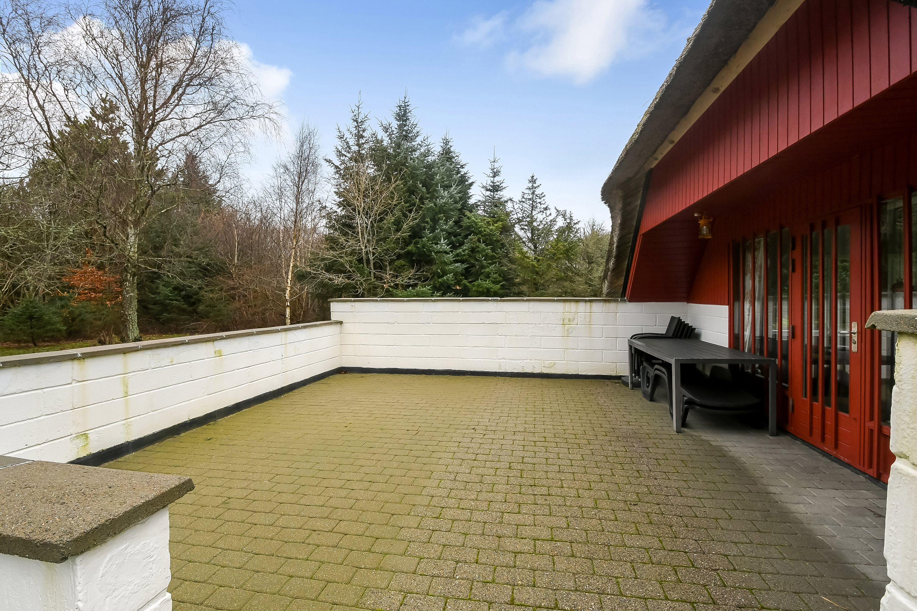 Fremhævet terrasse billede i fuldskærmstilstand. Billede af Grævlingevej 10, Husby, 6990 Ulfborg