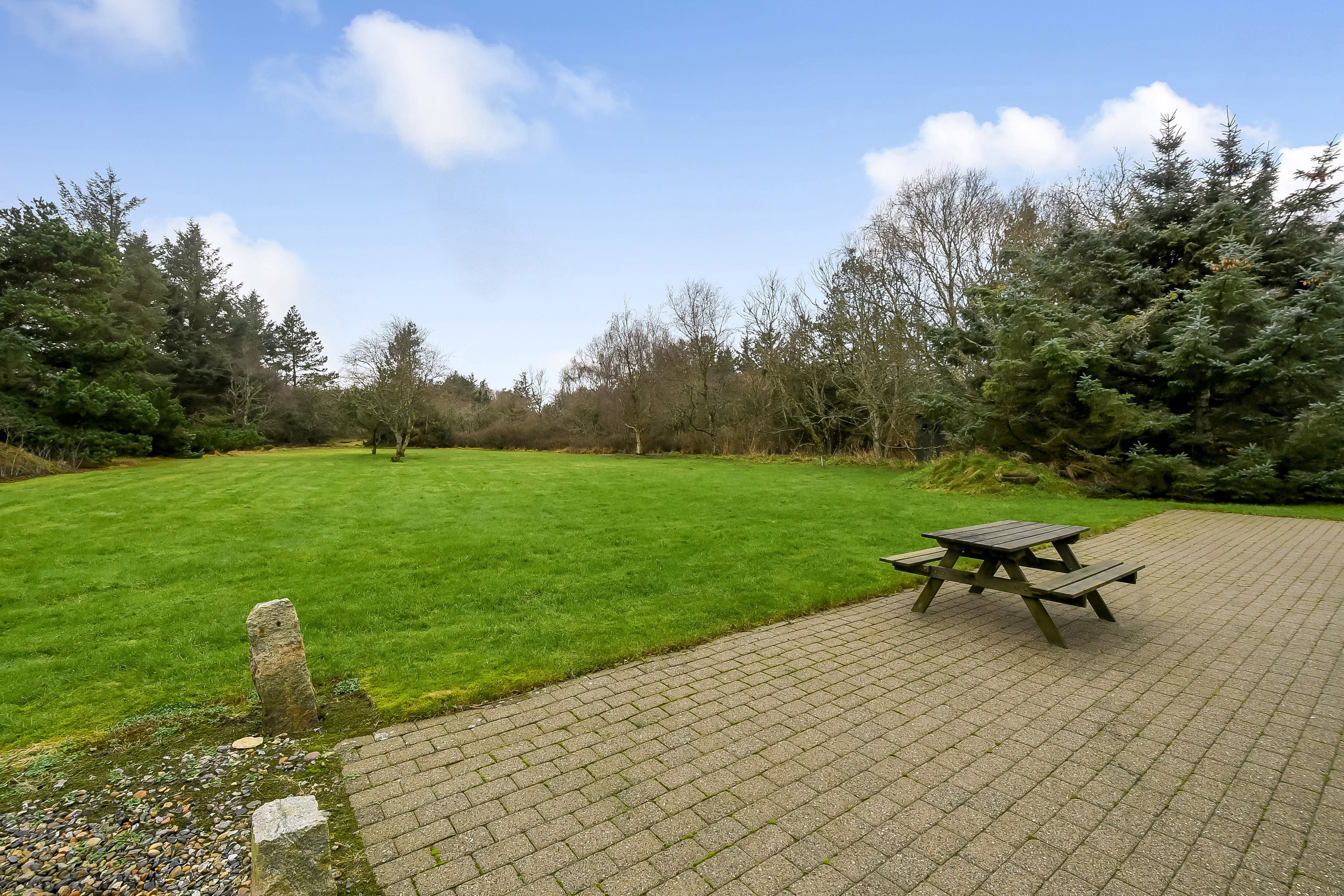 Fremhævet terrasse billede i fuldskærmstilstand. Billede af Grævlingevej 10, Husby, 6990 Ulfborg