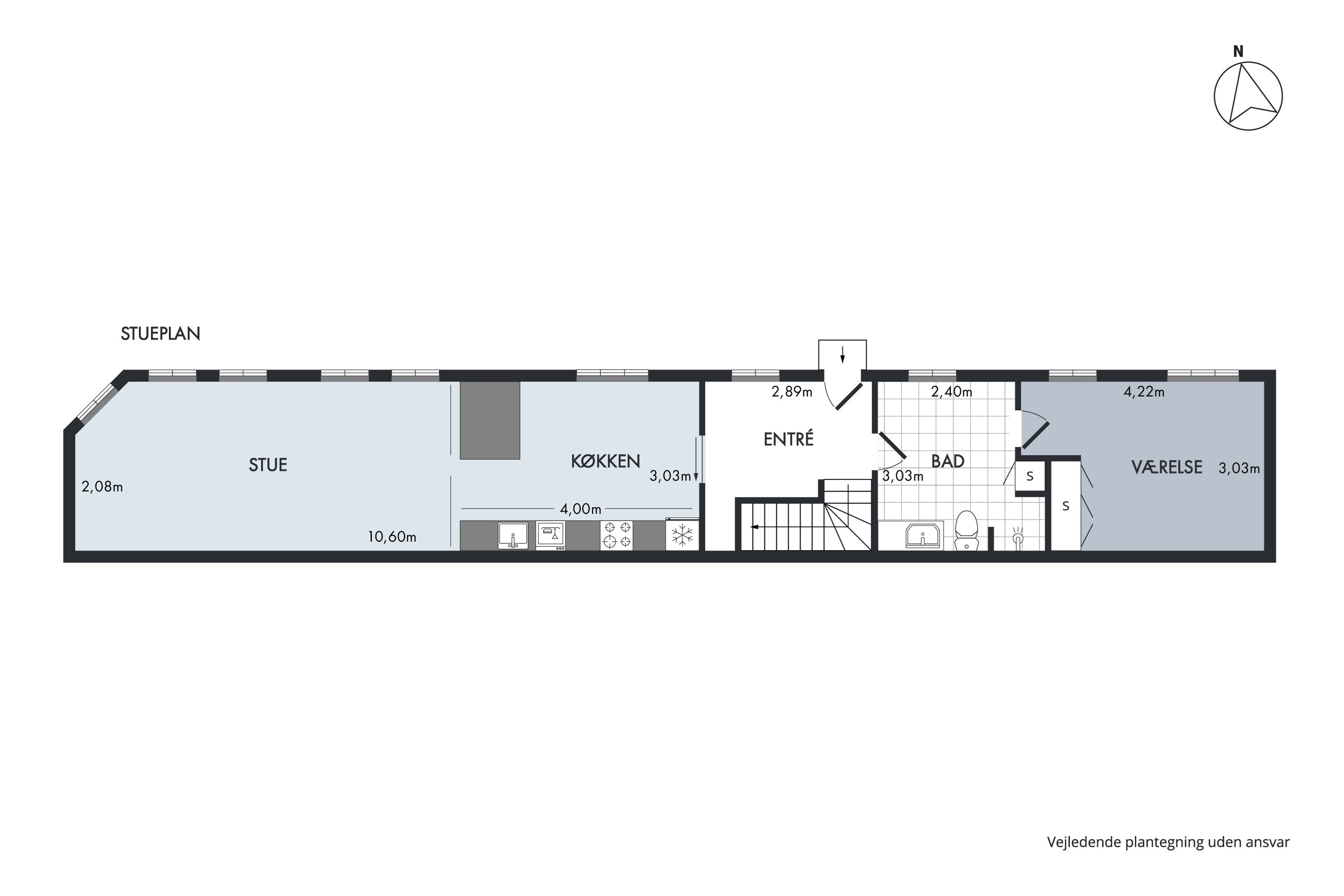 Plantegninger billede af Von Hattenstræde 9C, 8900 Randers C