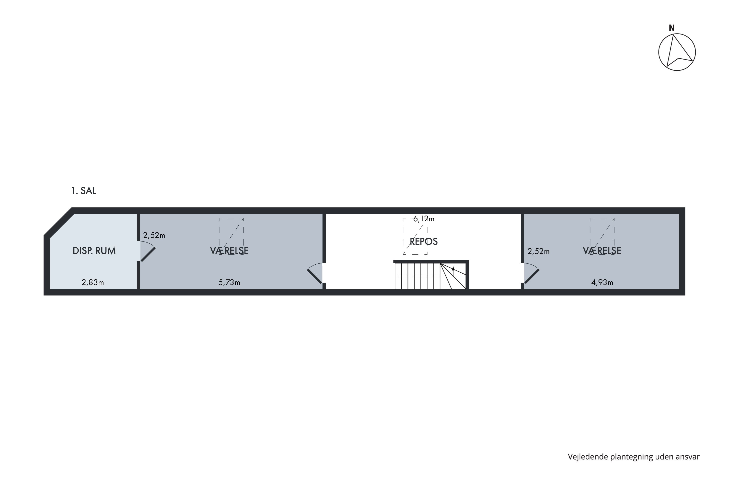 Plantegninger billede af Von Hattenstræde 9C, 8900 Randers C