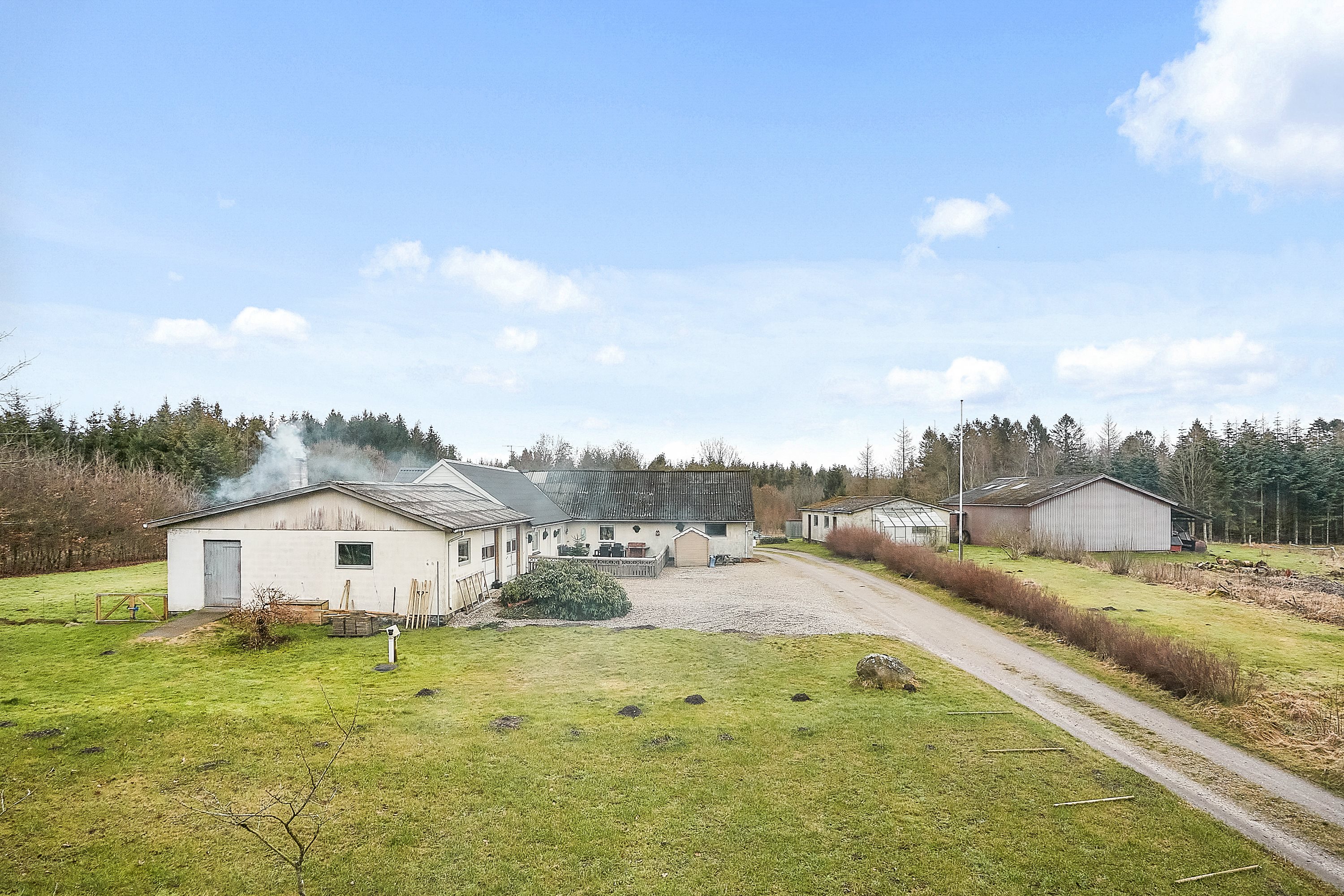 Fremhævet ejendommen billede i fuldskærmstilstand. Billede af Hallevej 14, Halle, 8740 Brædstrup