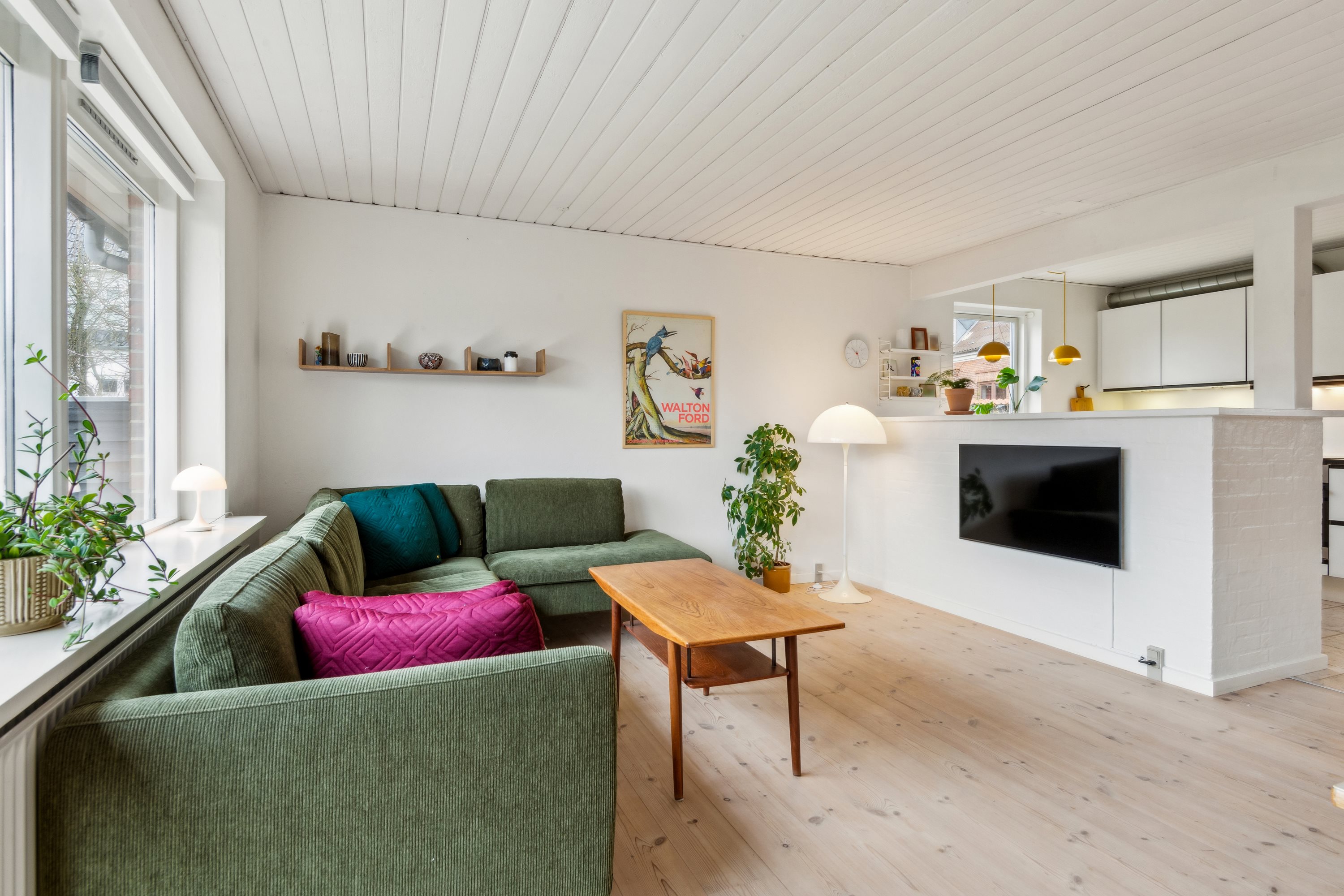 Fremhævet stue billede i fuldskærmstilstand. Billede af Davids Alle 44B, 9000 Aalborg