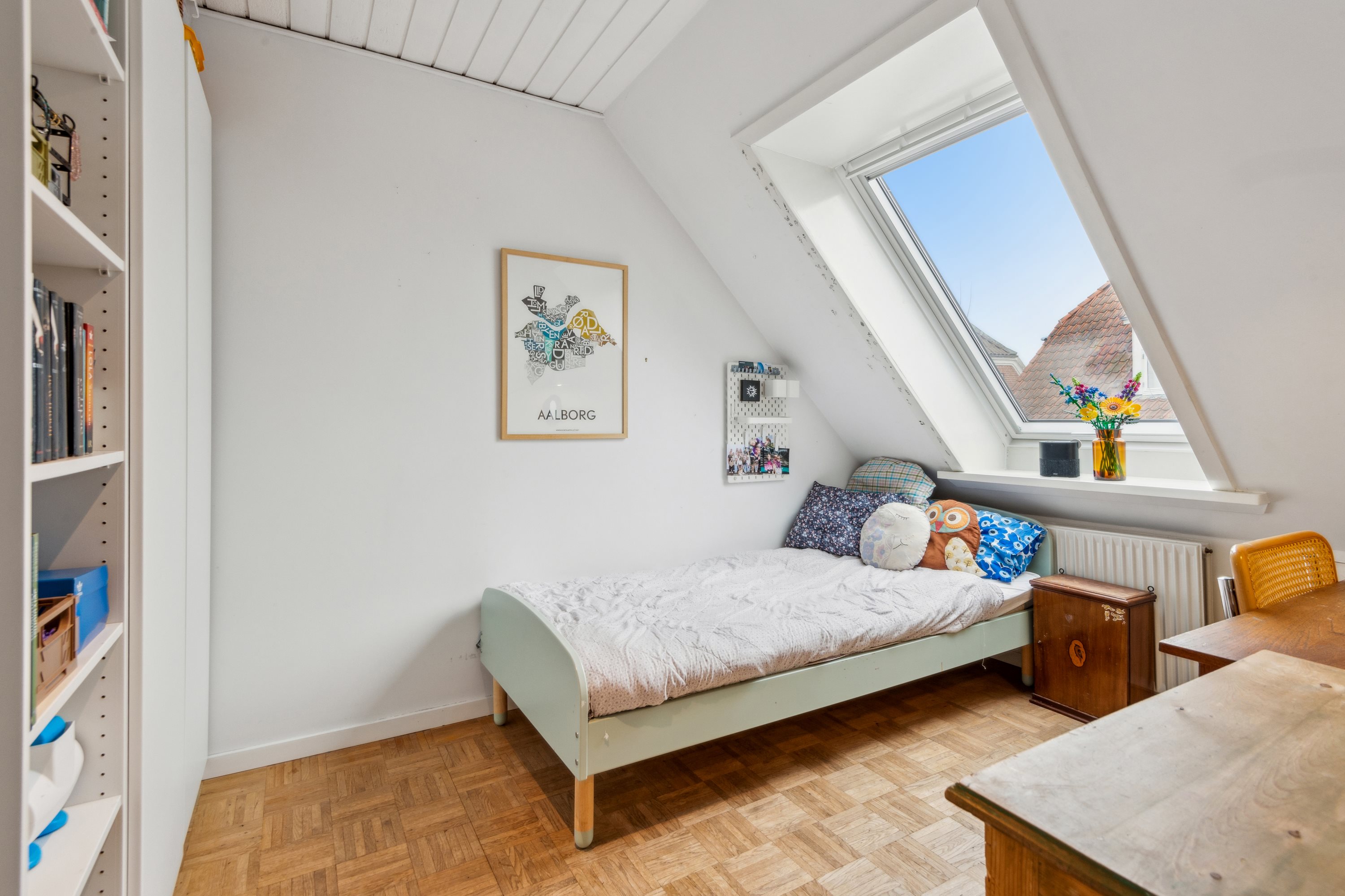 Fremhævet værelse billede i fuldskærmstilstand. Billede af Davids Alle 44B, 9000 Aalborg