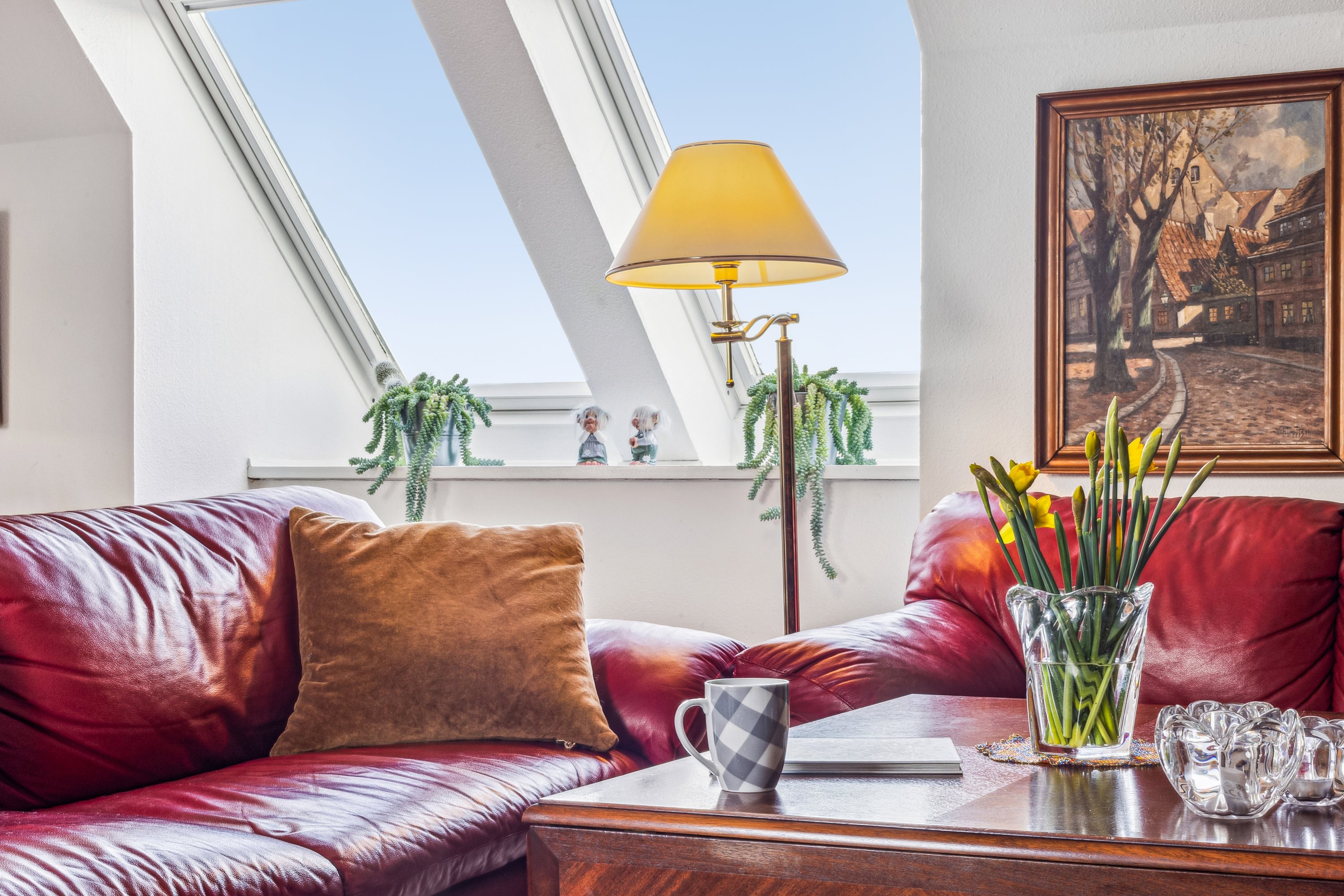 Fremhævet stue billede i fuldskærmstilstand. Billede af Strøby Bygade 93, 4671 Strøby