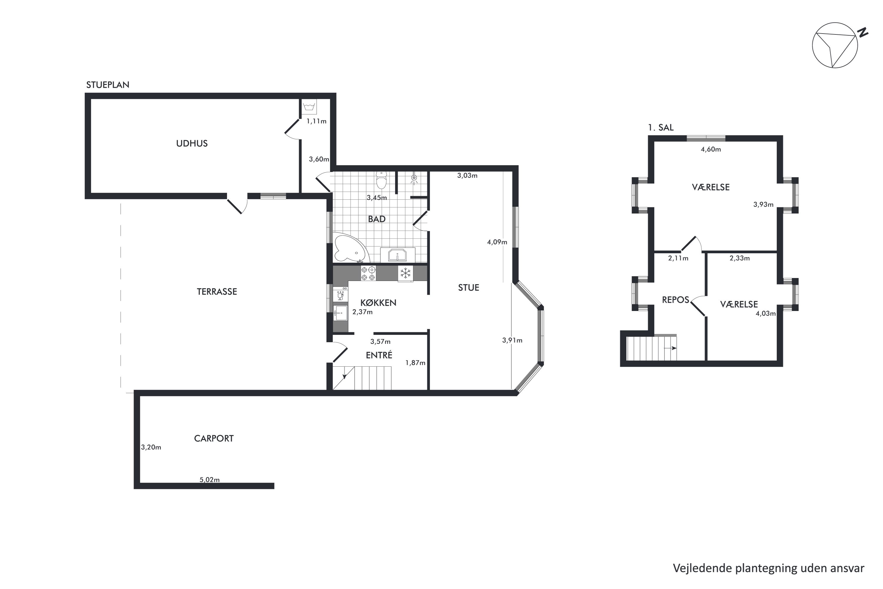 Plantegninger billede af Vestergade 35, 7850 Stoholm Jyll