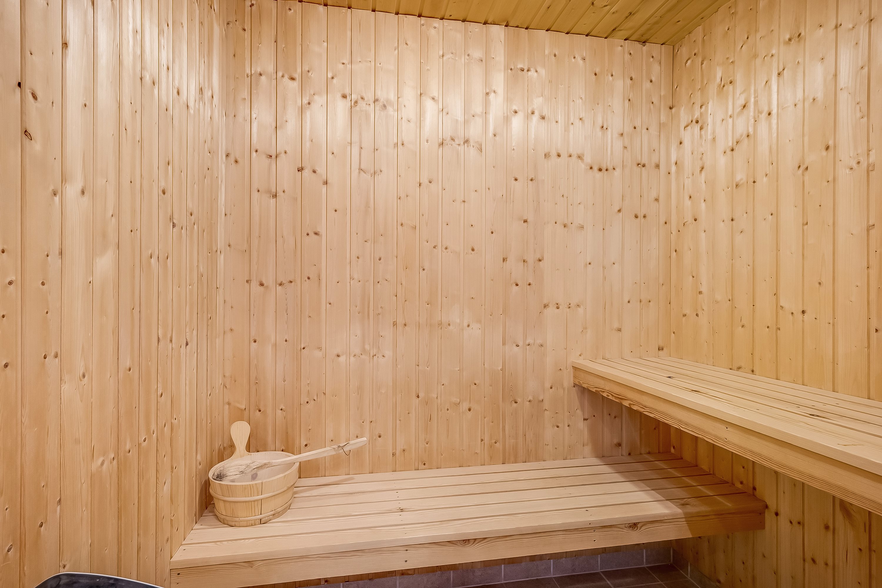 Fremhævet sauna billede i fuldskærmstilstand. Billede af Fyrrenålevej 14, Henne Strand, 6854 Henne