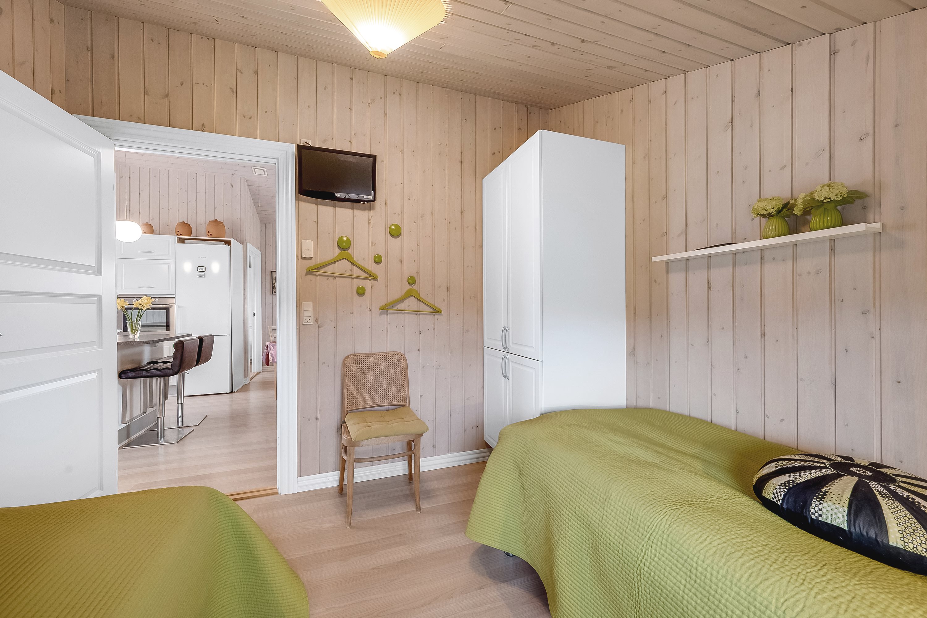 Fremhævet grønt værelse billede i fuldskærmstilstand. Billede af Fyrrenålevej 14, Henne Strand, 6854 Henne