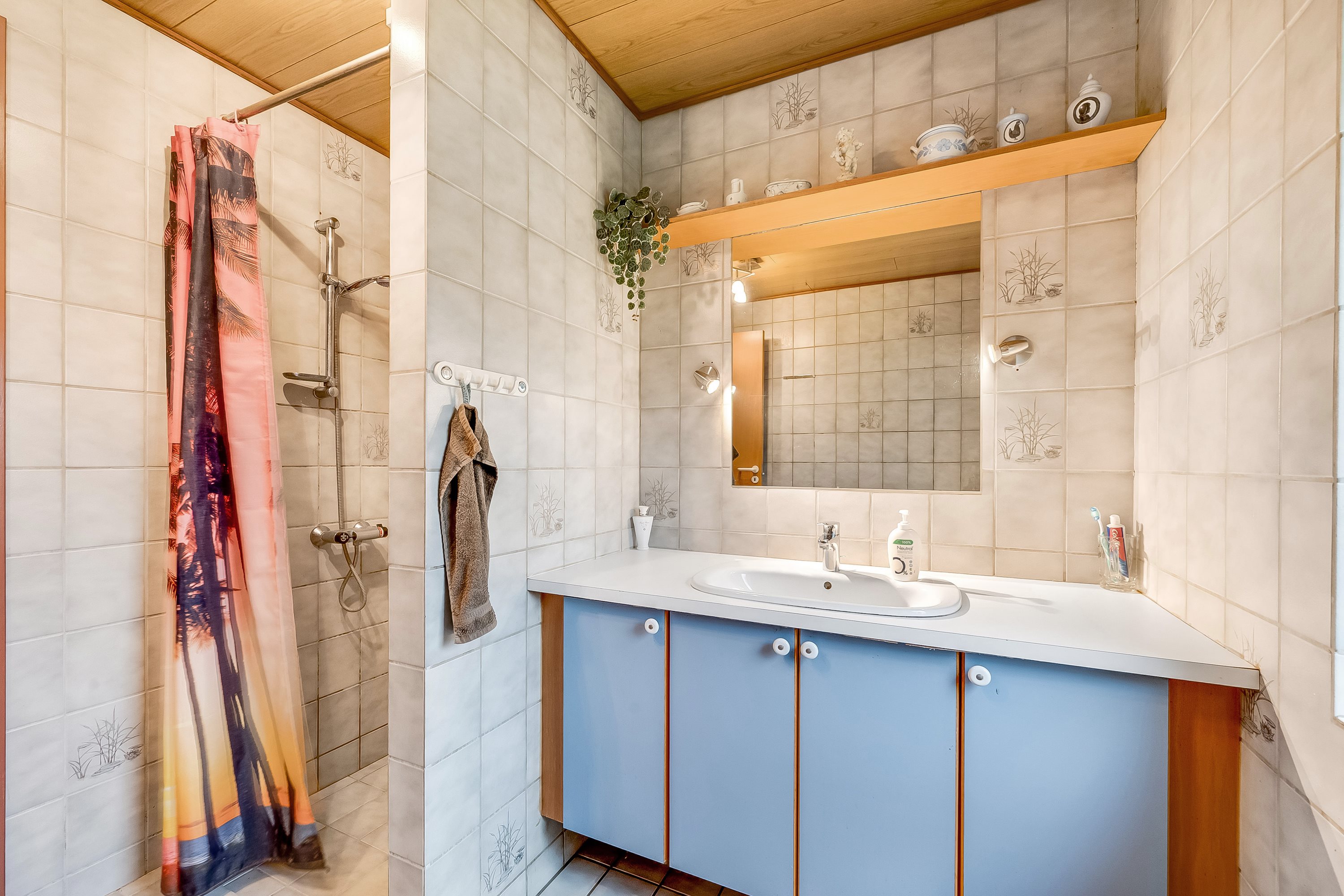 Fremhævet badeværelse billede i fuldskærmstilstand. Billede af Haunstrupvej 5, Fjelstervang, 6933 Kibæk