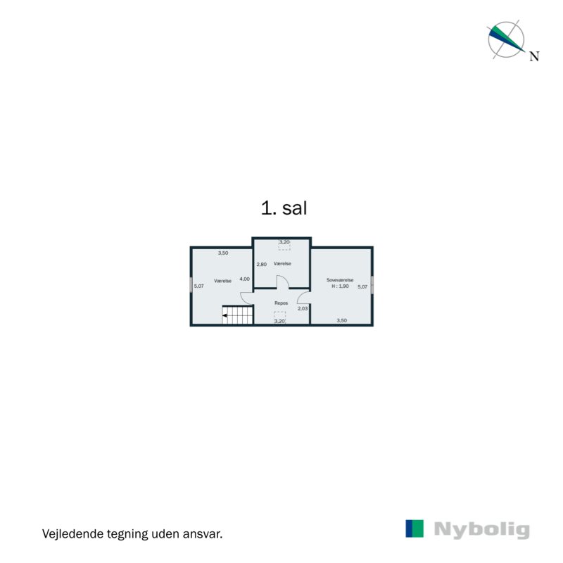 Plantegninger billede af Skrave Kirkevej 1, Langetved, 6630 Rødding
