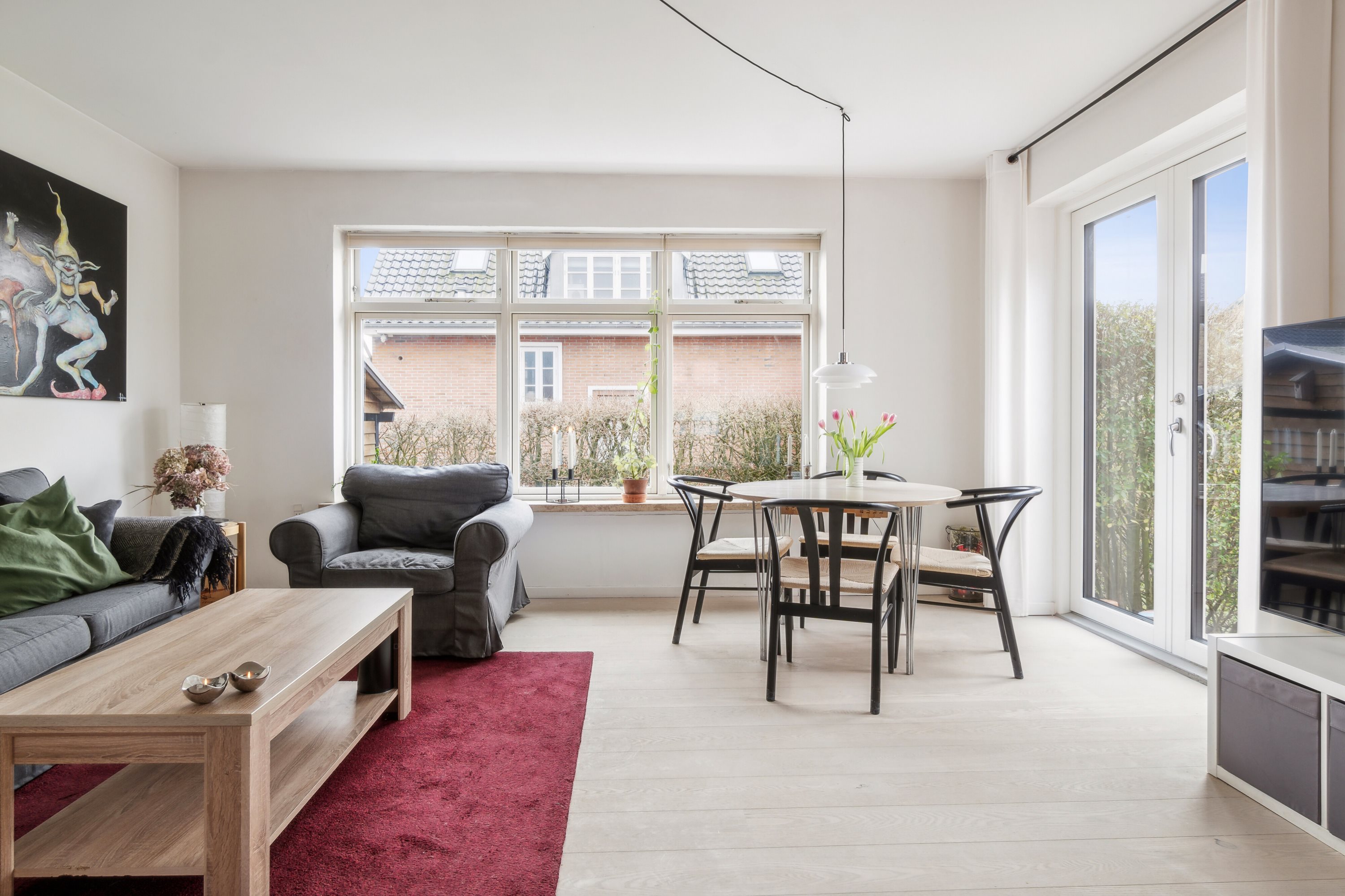 Fremhævet stue billede i fuldskærmstilstand. Billede af Kongelysvej 16, 5000 Odense C