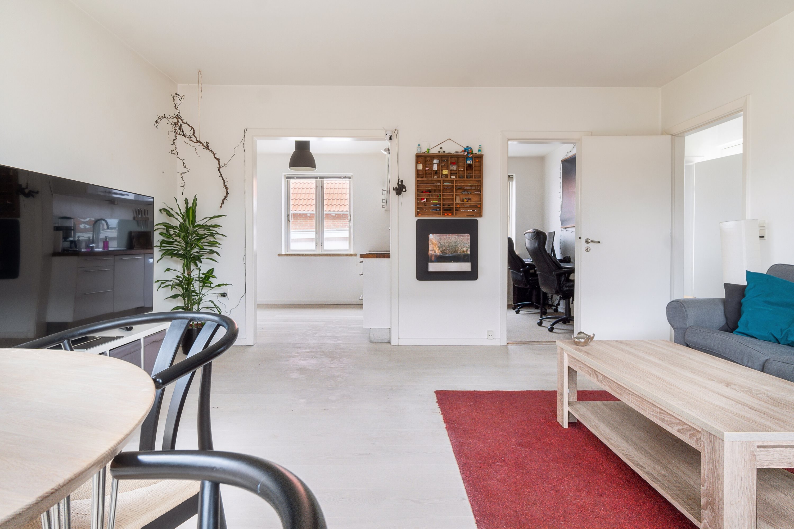 Fremhævet stue billede i fuldskærmstilstand. Billede af Kongelysvej 16, 5000 Odense C