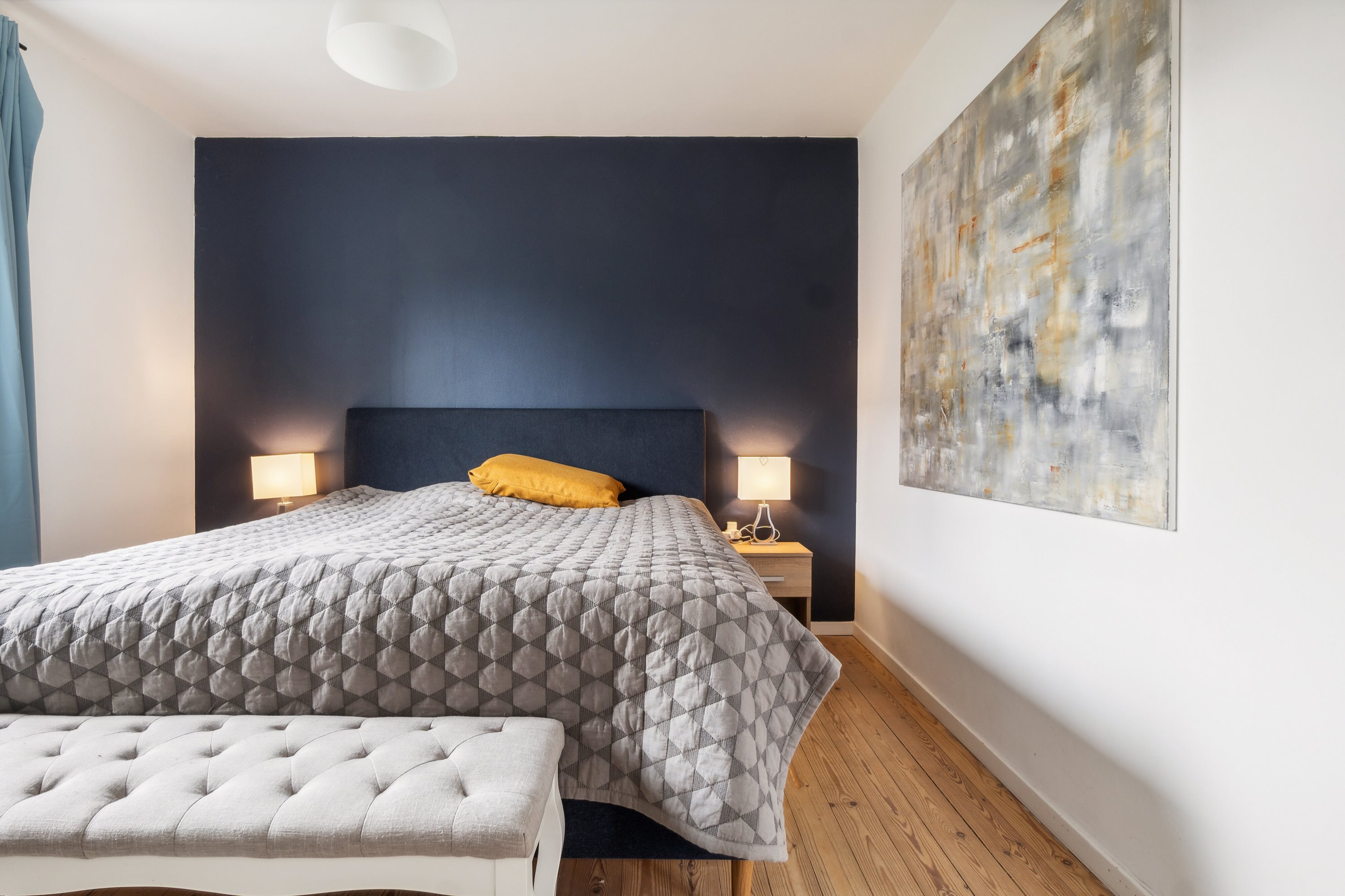 Fremhævet soveværelse billede i fuldskærmstilstand. Billede af Kongelysvej 16, 5000 Odense C