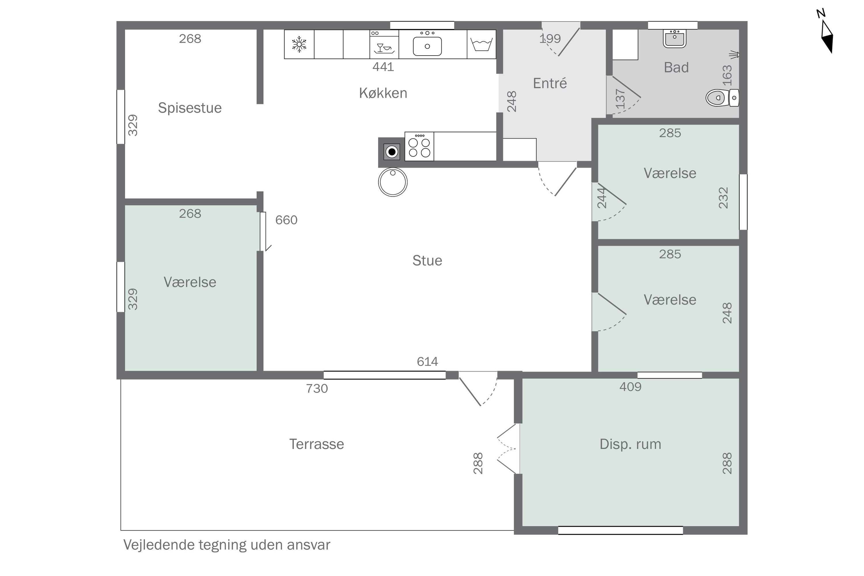 Plantegninger billede af Svinøvestervej 7, 4750 Lundby