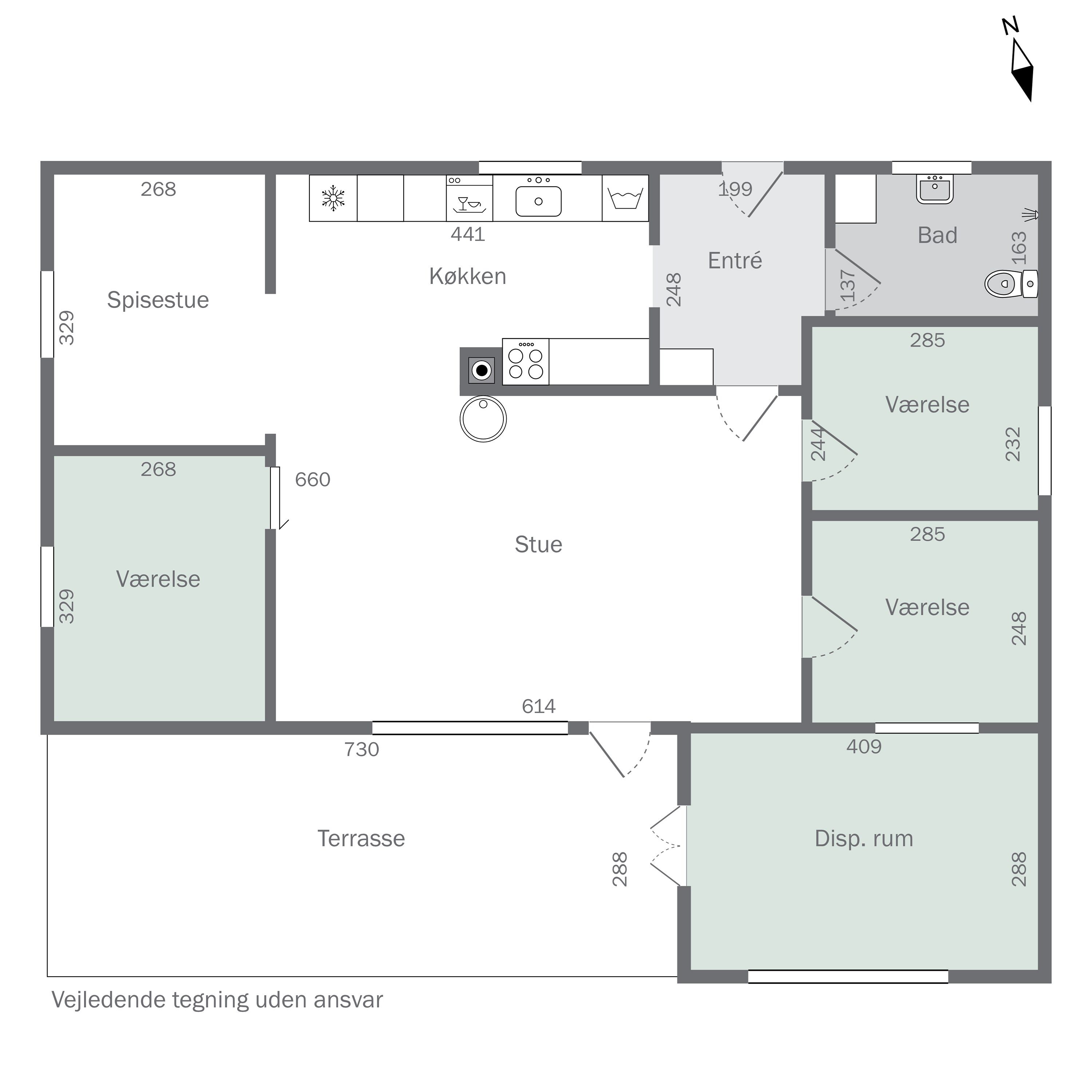 Plantegninger billede af Svinøvestervej 7, 4750 Lundby