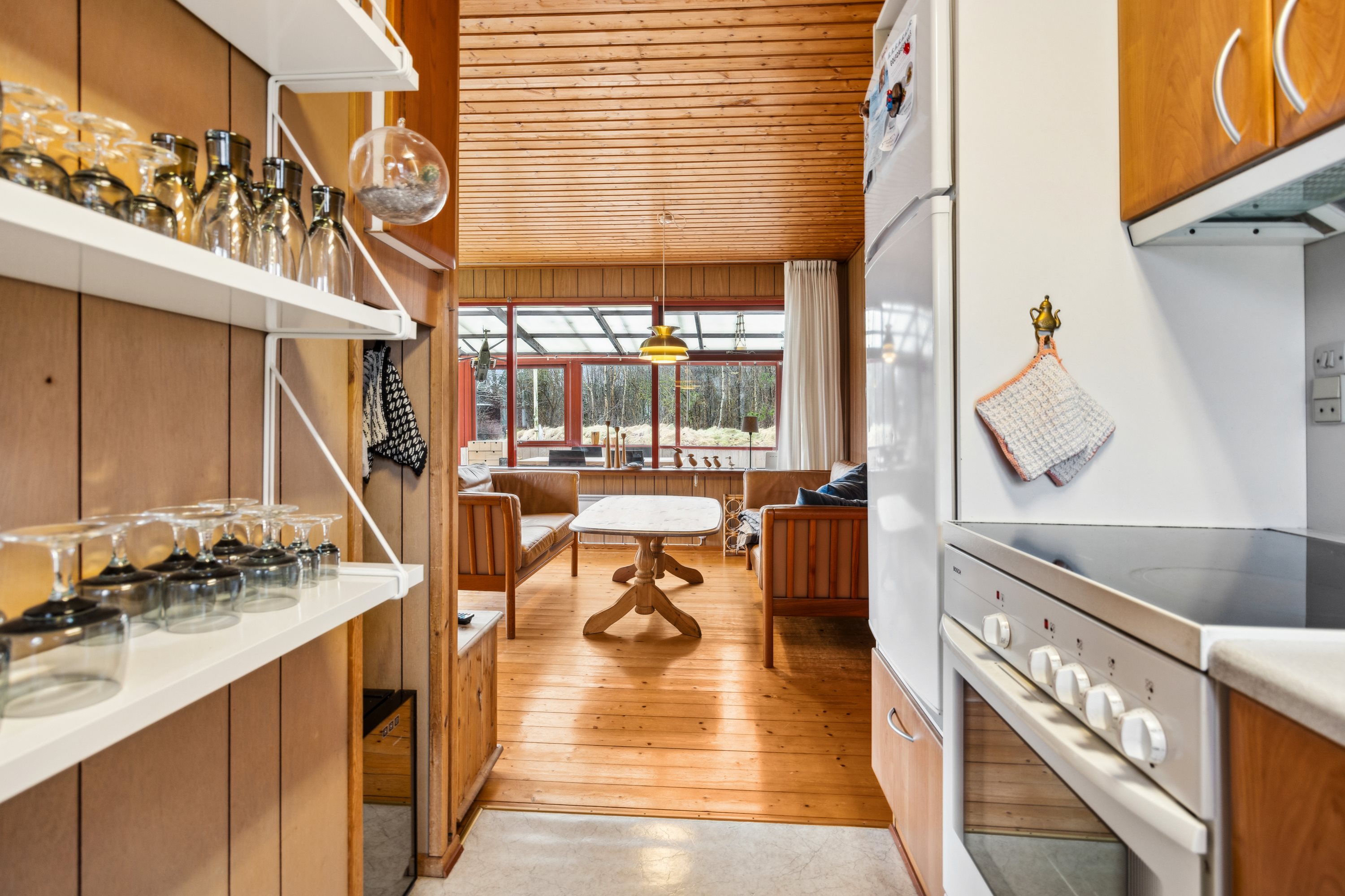 Fremhævet værelse billede i fuldskærmstilstand. Billede af Rådyrvej 22, Hou, 9370 Hals