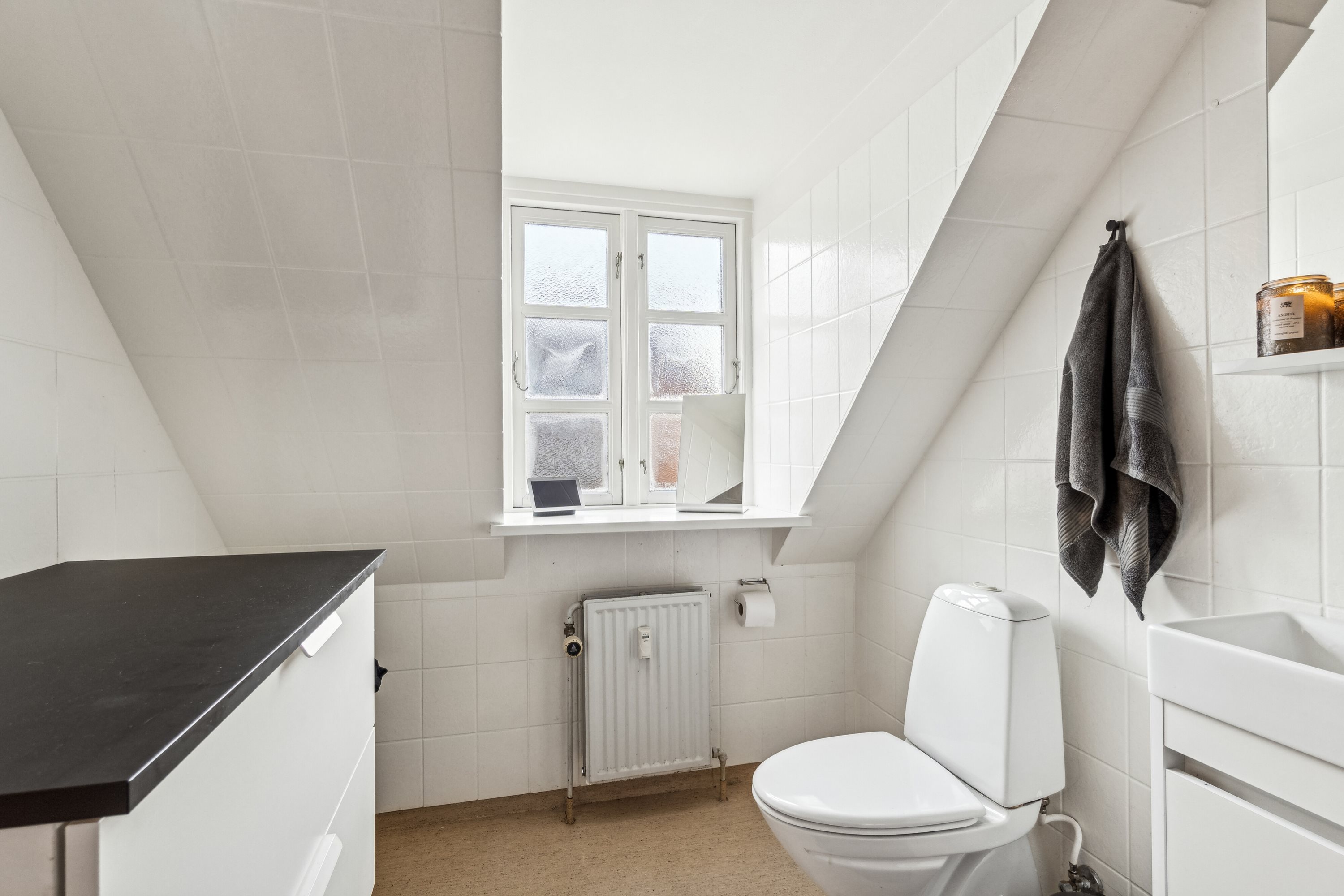 Fremhævet badeværelse billede i fuldskærmstilstand. Billede af Bjergbygade 18A, 2. tv., 4200 Slagelse