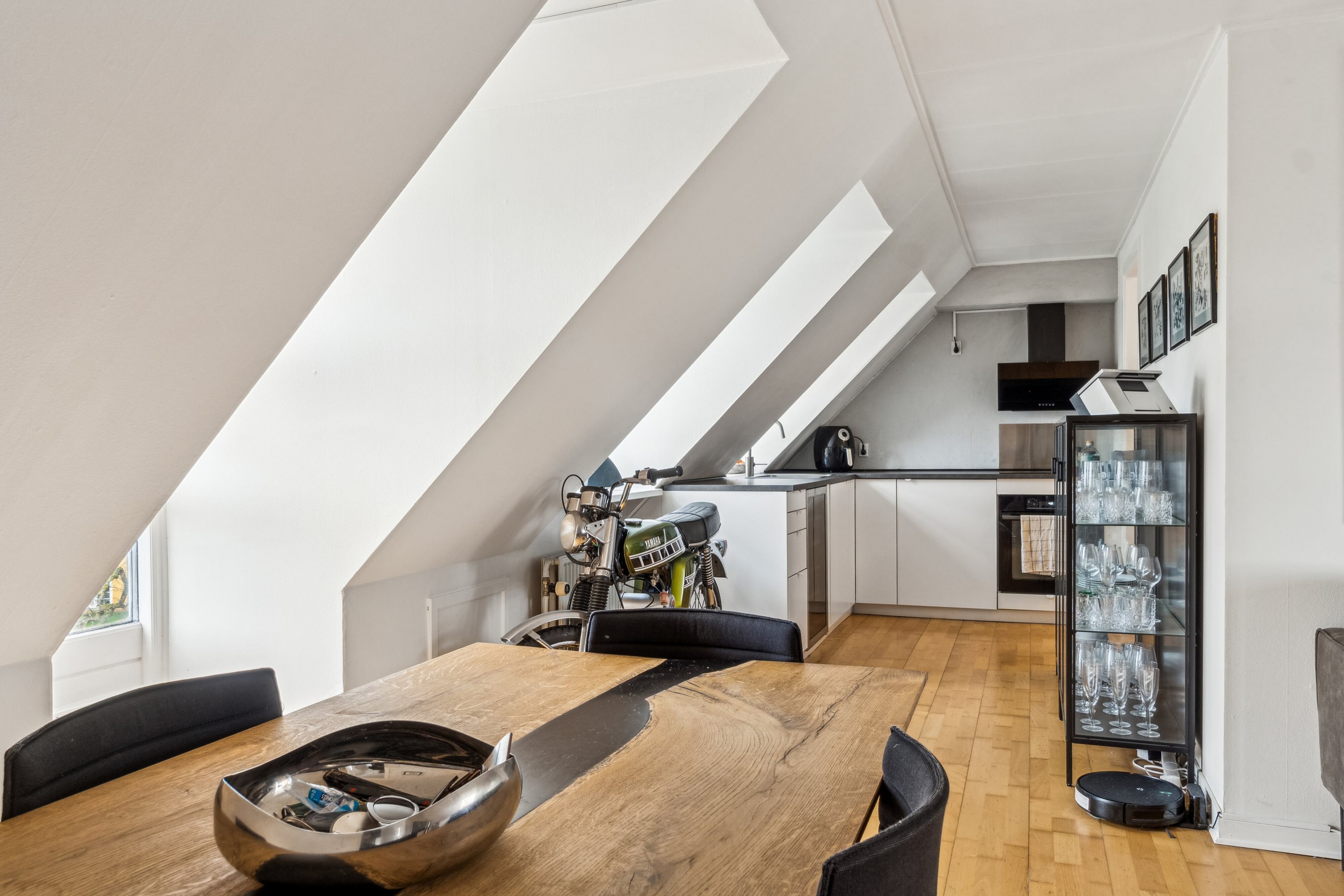 Fremhævet spisestue billede i fuldskærmstilstand. Billede af Bjergbygade 18A, 2. tv., 4200 Slagelse