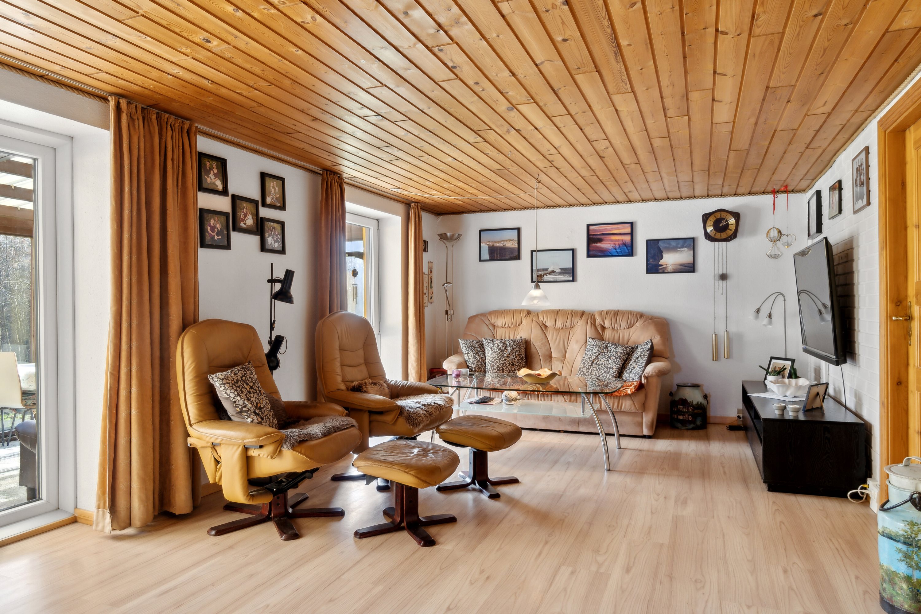 Fremhævet stue billede i fuldskærmstilstand. Billede af Oddershedevej 2, Skovsted, 7700 Thisted