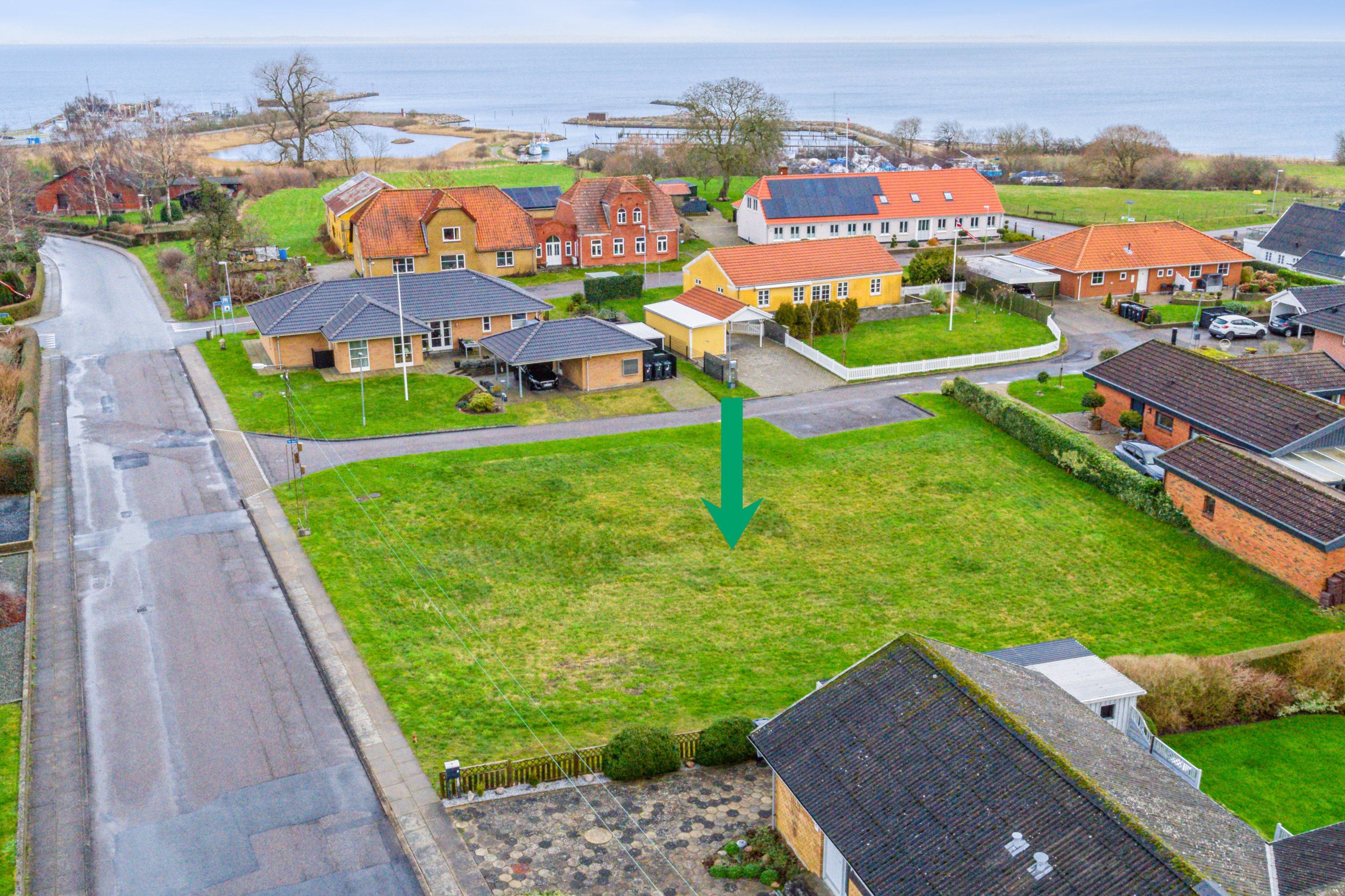 Fremhævet luftfoto billede i fuldskærmstilstand. Billede af Majhave 2, 6440 Augustenborg