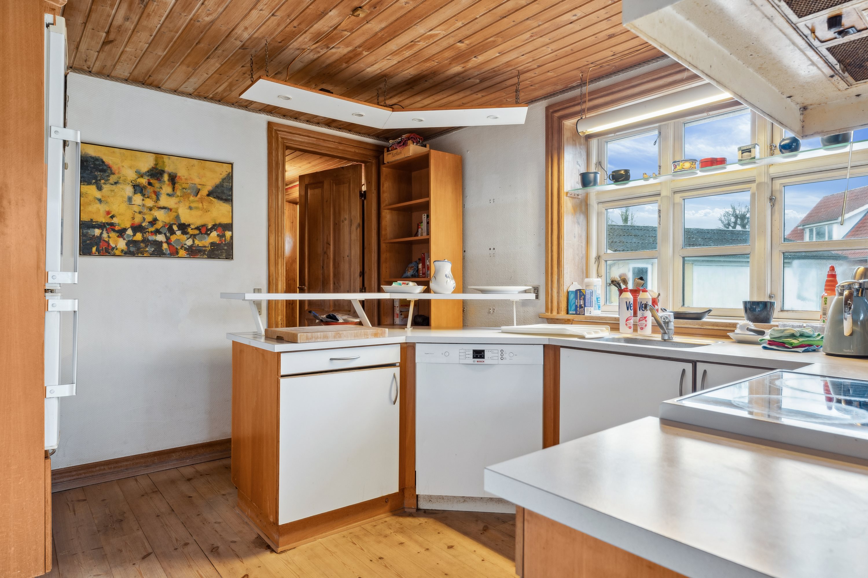 Fremhævet køkken billede i fuldskærmstilstand. Billede af Mammen Byvej 55, 8850 Bjerringbro