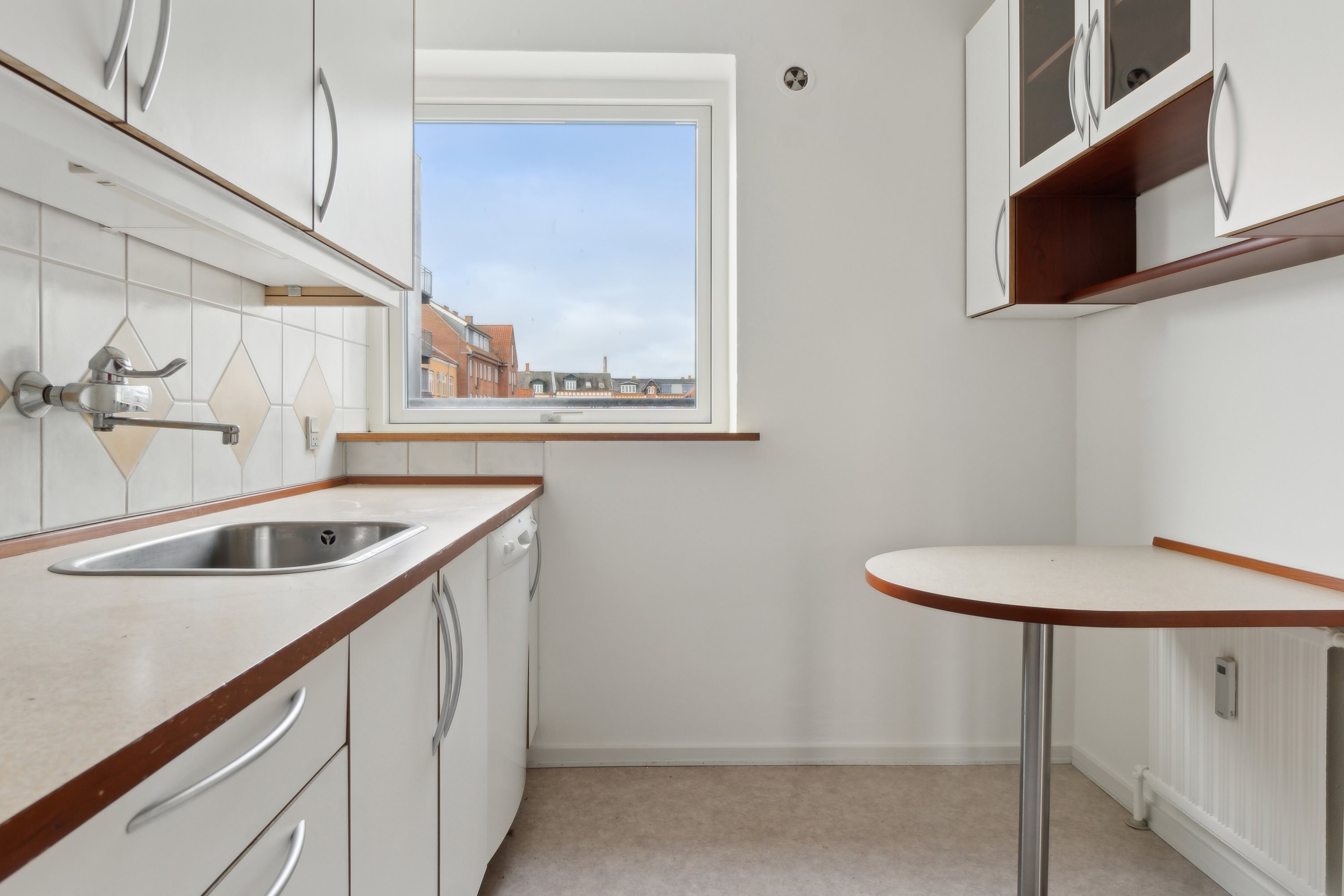 Fremhævet køkken billede i fuldskærmstilstand. Billede af Adelgade 8, 2. 11., 5800 Nyborg