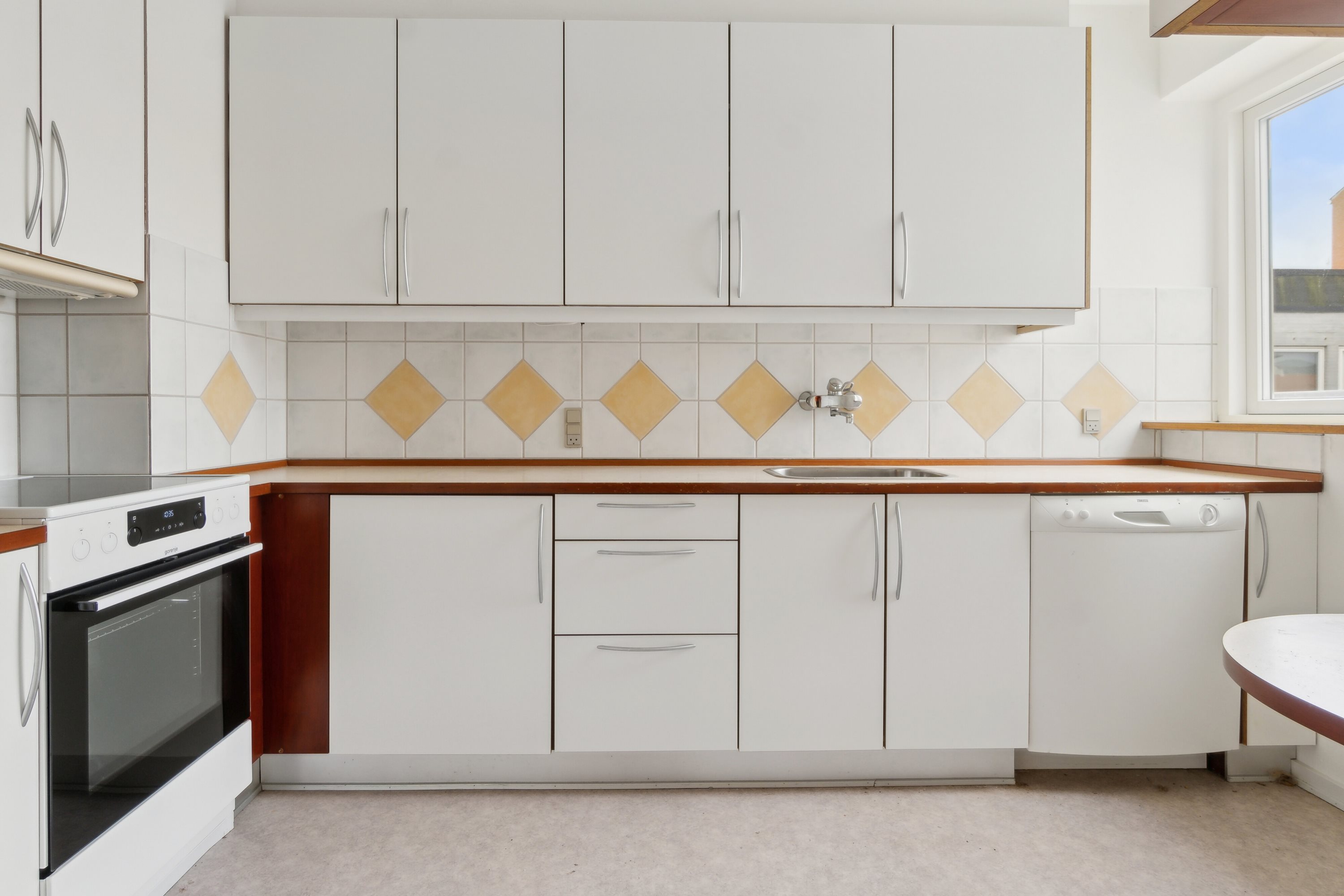 Fremhævet køkken billede i fuldskærmstilstand. Billede af Adelgade 8, 2. 11., 5800 Nyborg