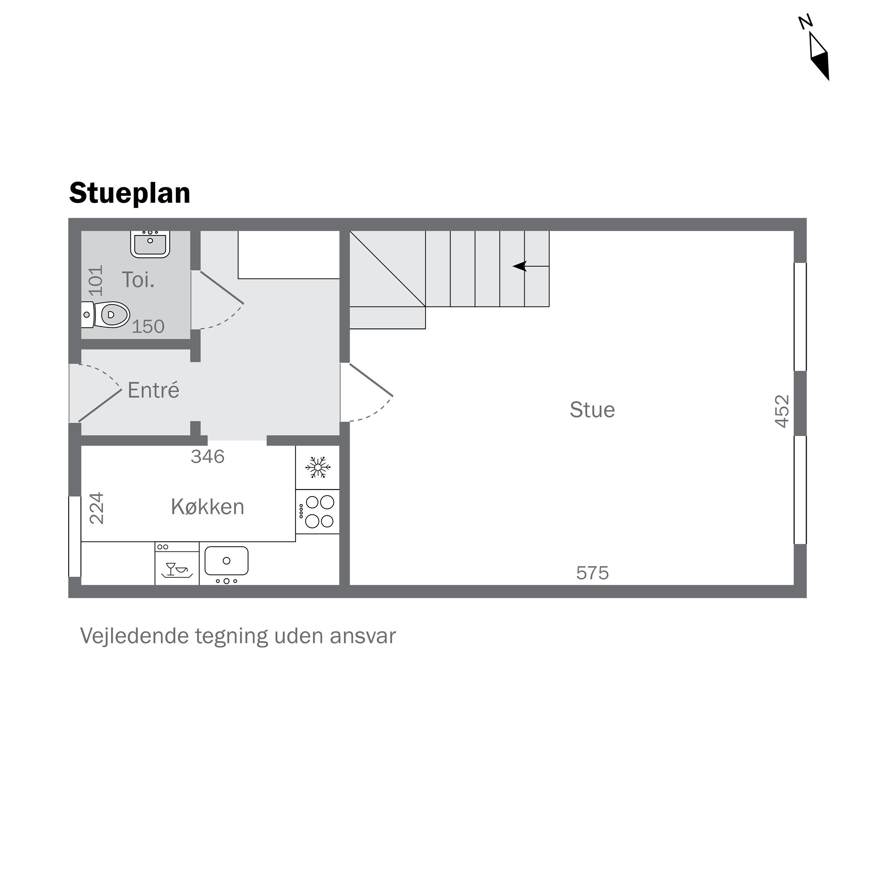Plantegninger billede af Adelgade 8, 2. 11., 5800 Nyborg
