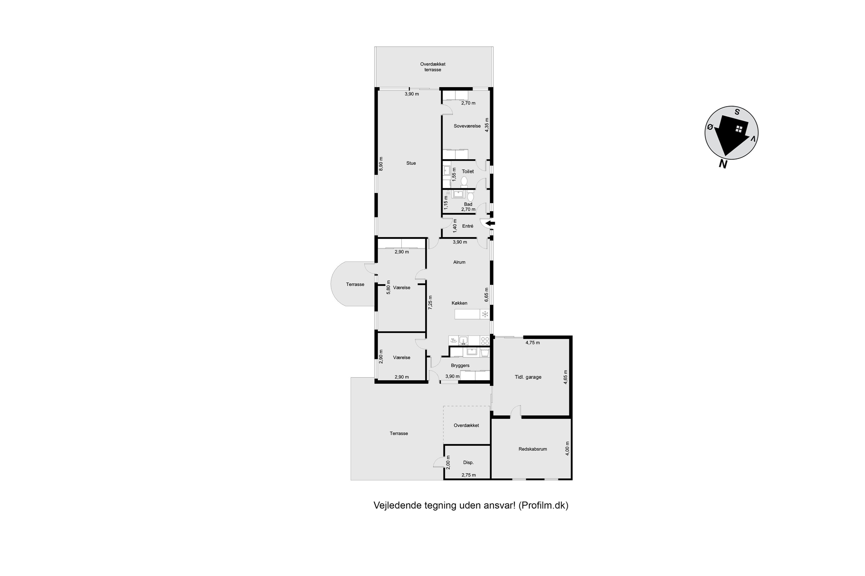 Plantegninger billede af Ellehammersvej 130, 7500 Holstebro
