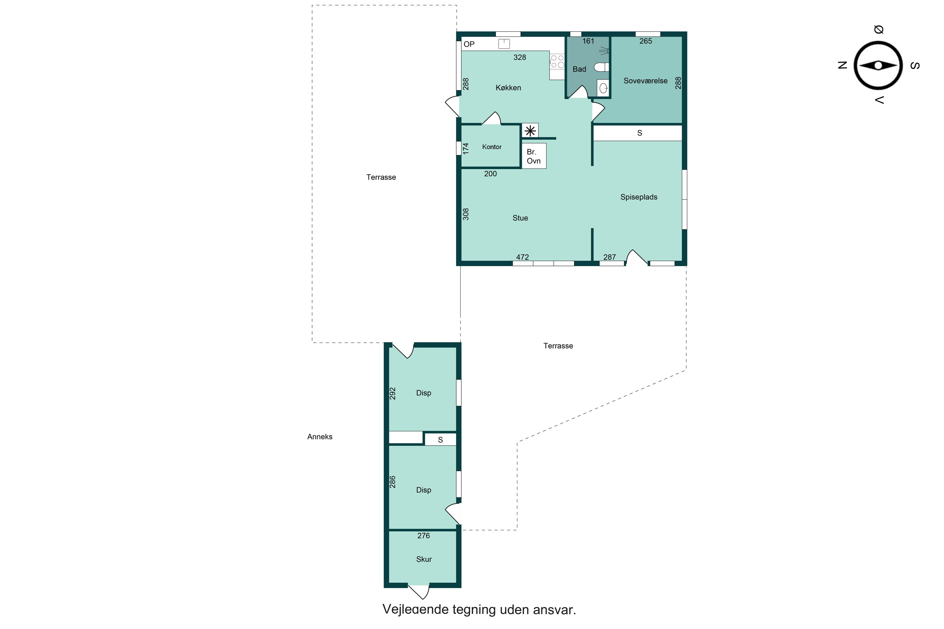 Plantegninger billede af Vibevænget 14, 7130 Juelsminde