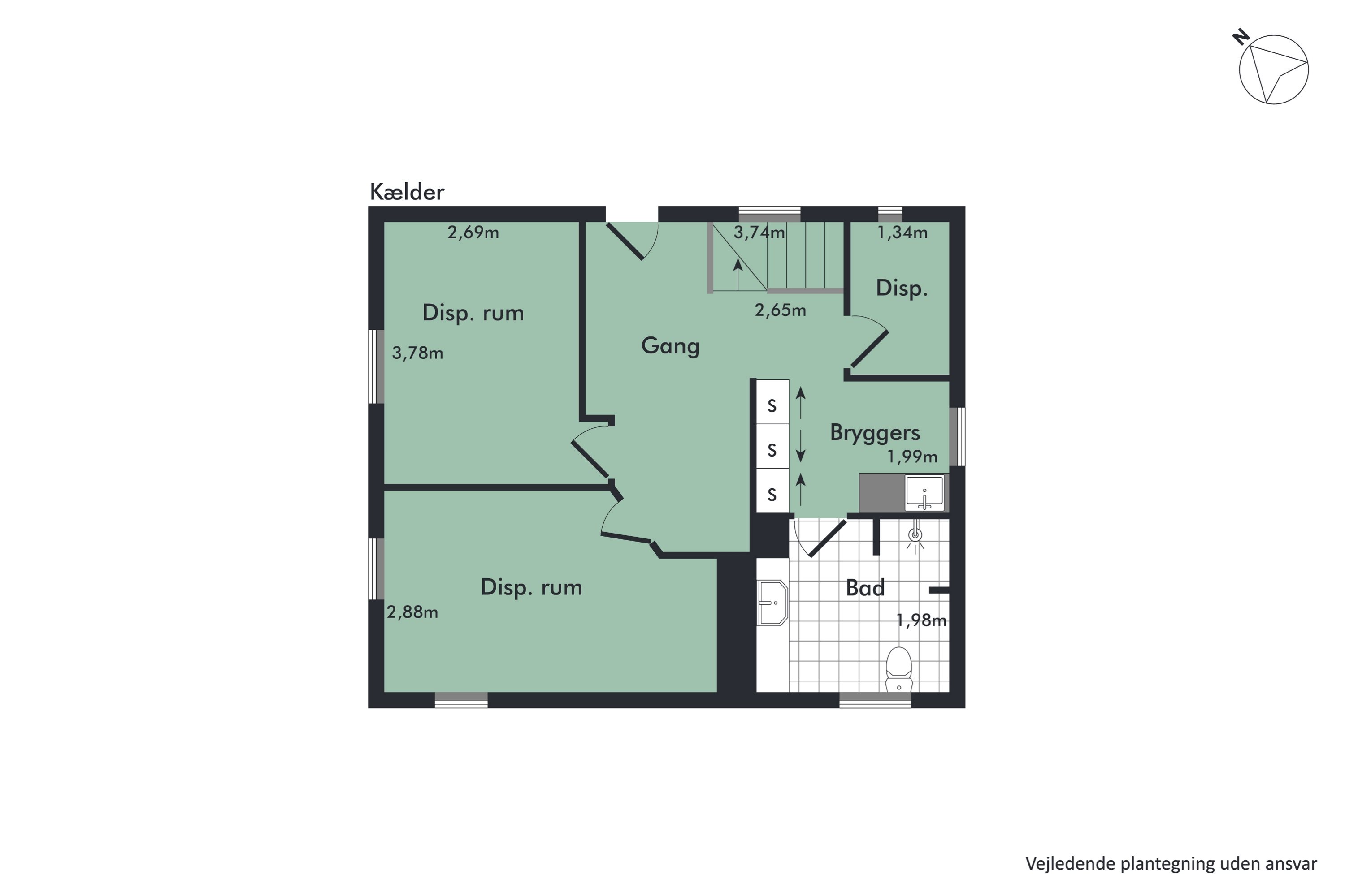 Plantegninger billede af Myhlenbergvej 11, 9510 Arden