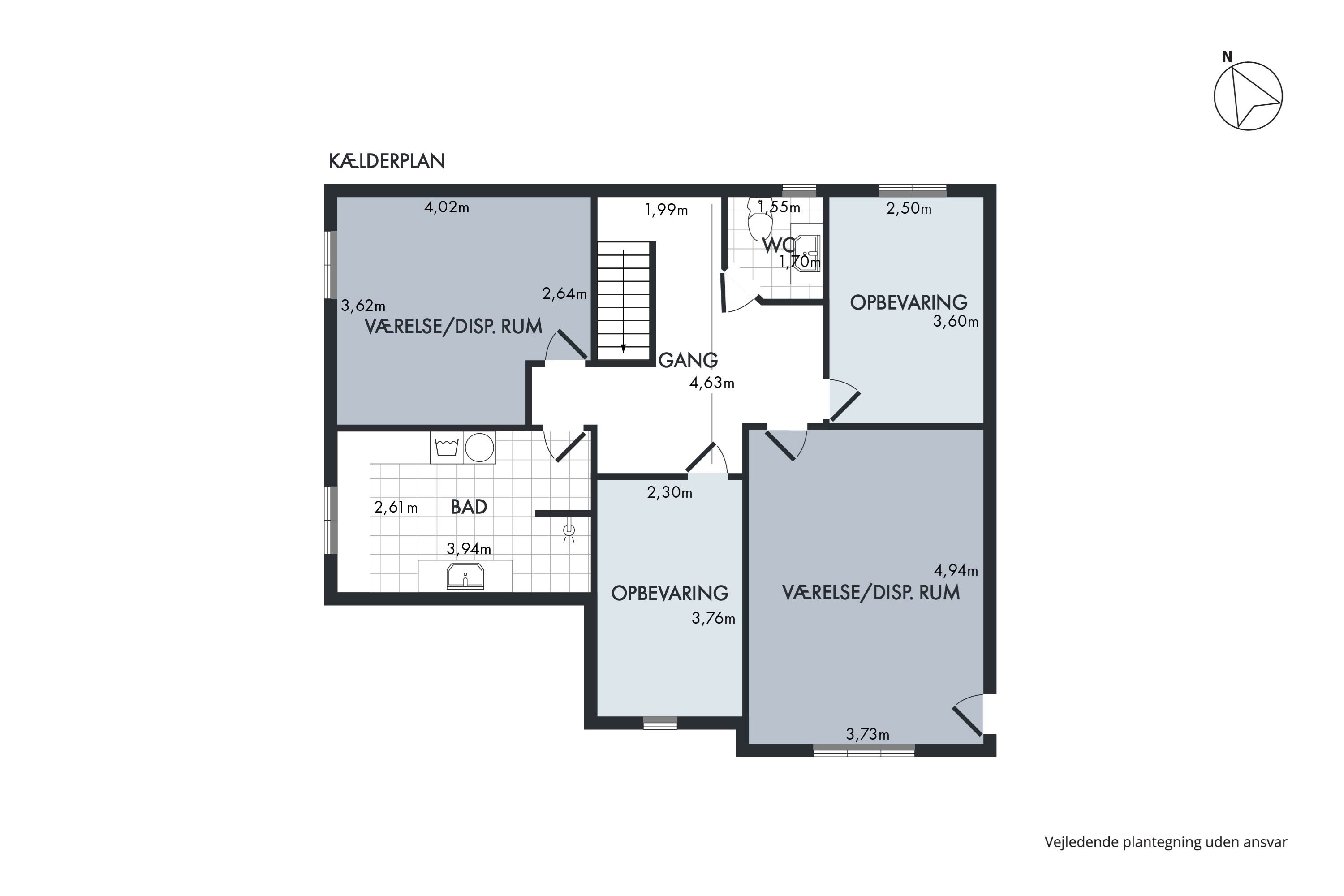 Plantegninger billede af Aage Beks Vej 15, 8920 Randers NV