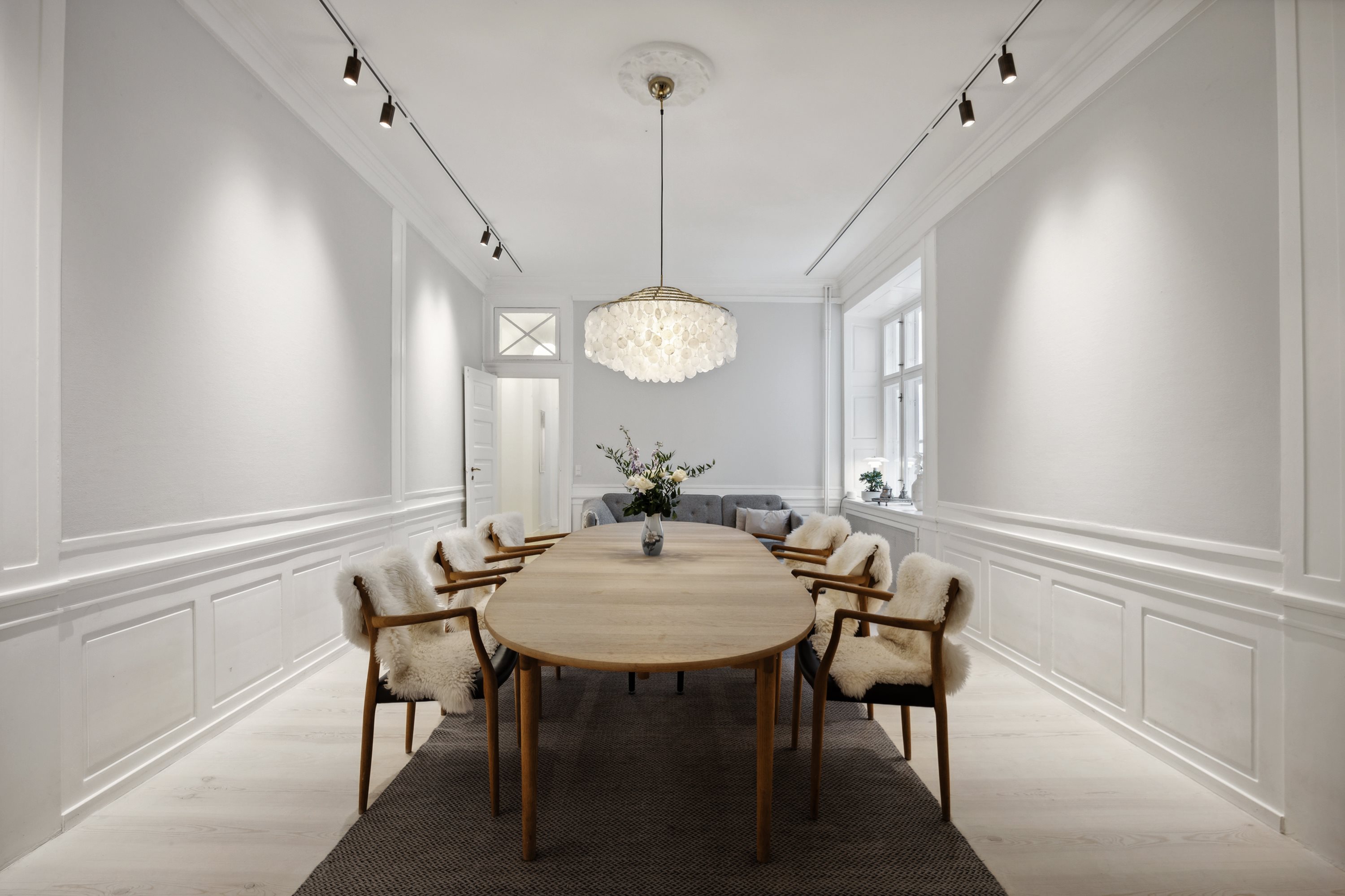 Fremhævet spisestue billede i fuldskærmstilstand. Billede af Store Kongensgade 67A, 1. th., 1264 København K