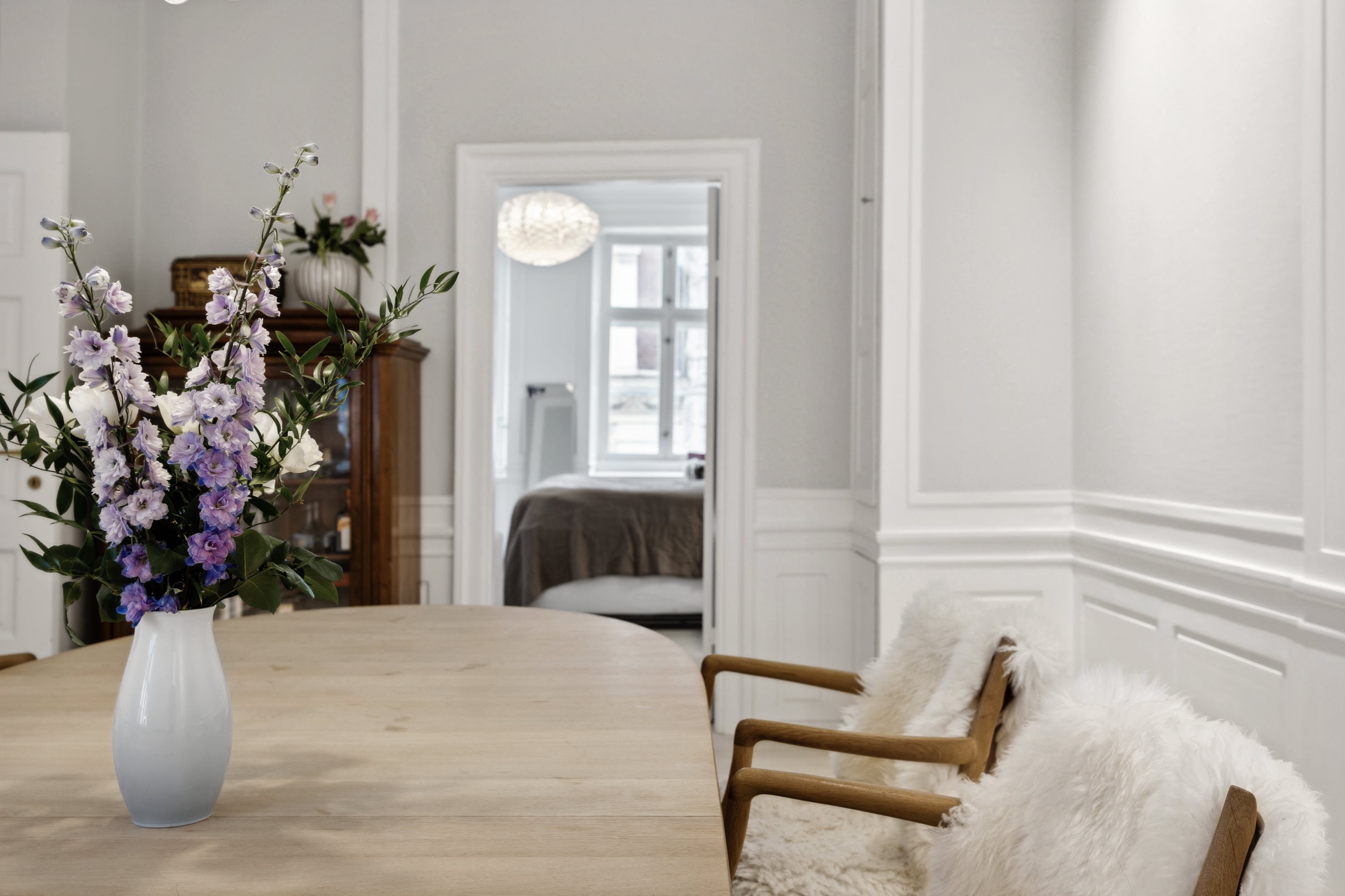 Fremhævet spisestue billede i fuldskærmstilstand. Billede af Store Kongensgade 67A, 1. th., 1264 København K