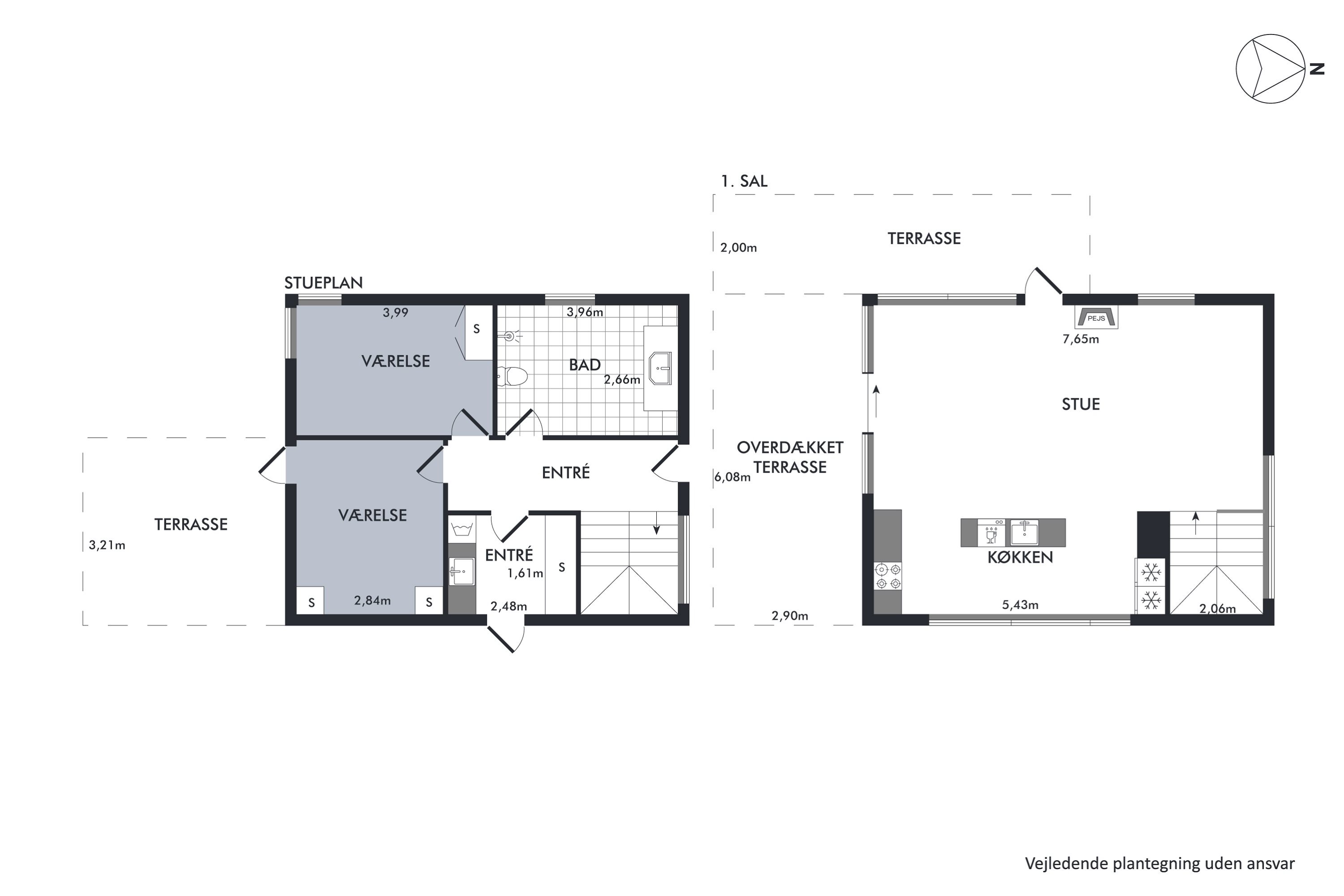 Plantegninger billede af Lübker Allé 25, 8581 Nimtofte