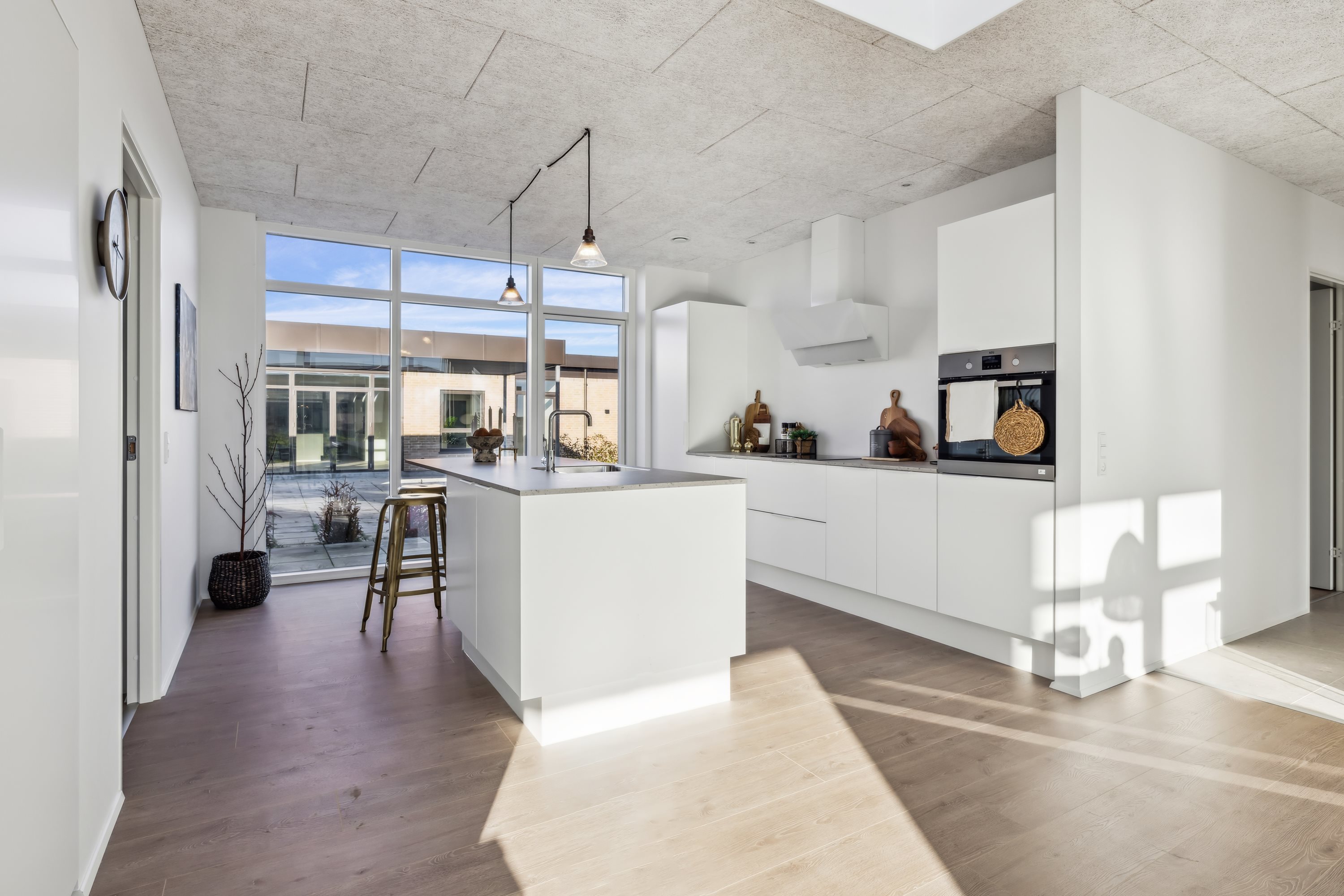 Fremhævet køkken billede i fuldskærmstilstand. Billede af Mølbjerget 17, Rodskov, 8543 Hornslet