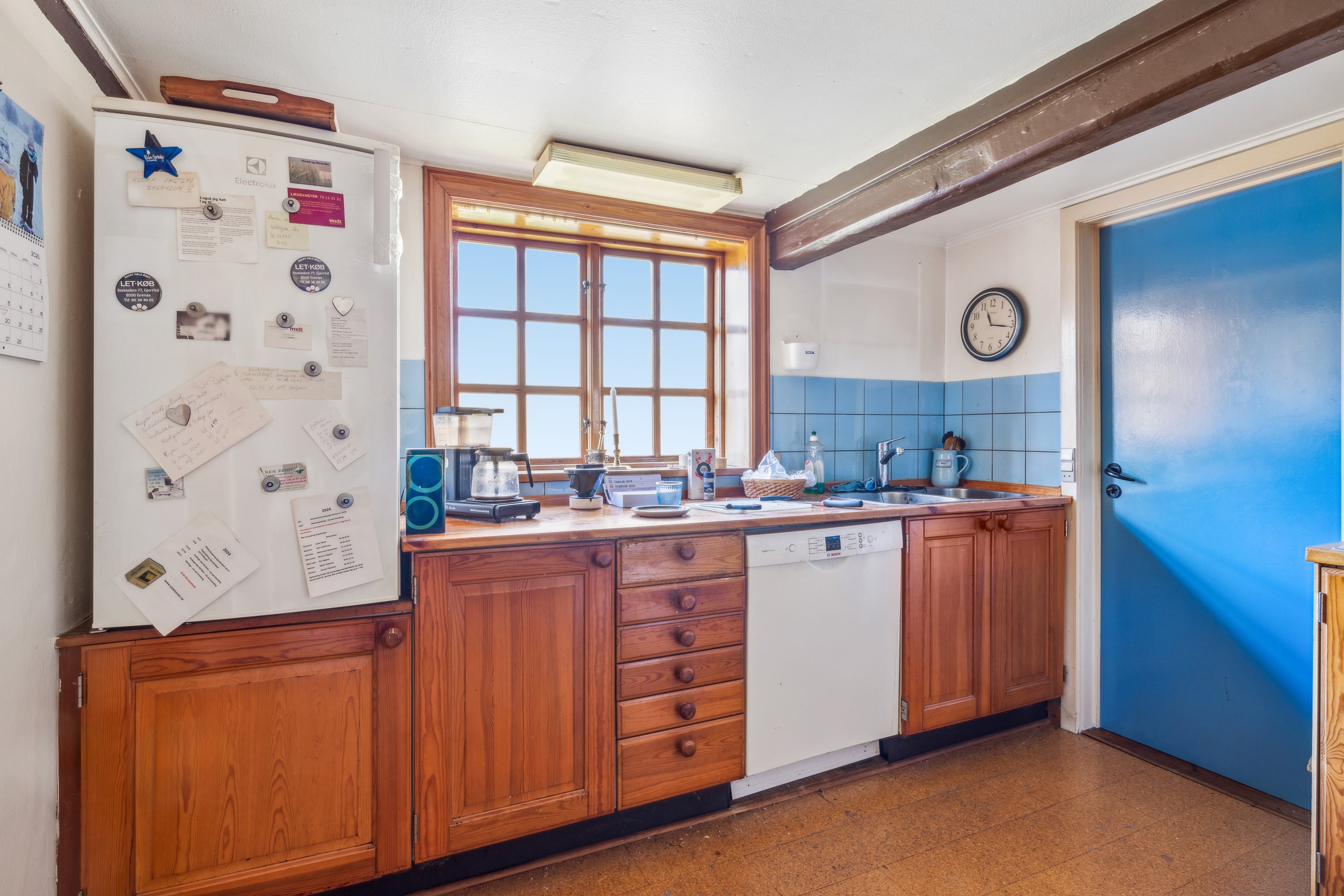 Fremhævet køkken billede i fuldskærmstilstand. Billede af Stokkebro 26, Gjerrild, 8500 Grenaa